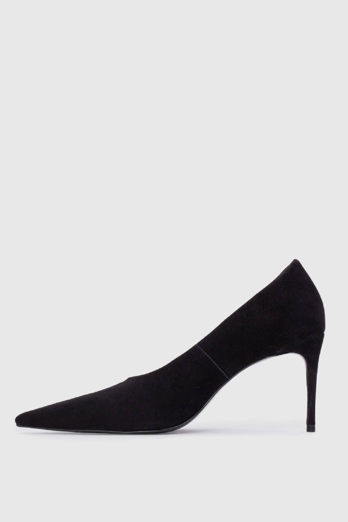 Black Suede Studio Jona 80 Pump