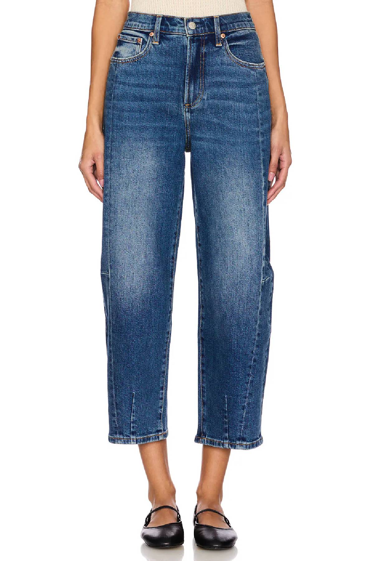 Pistola Eli Mid Rise Barrel Jean