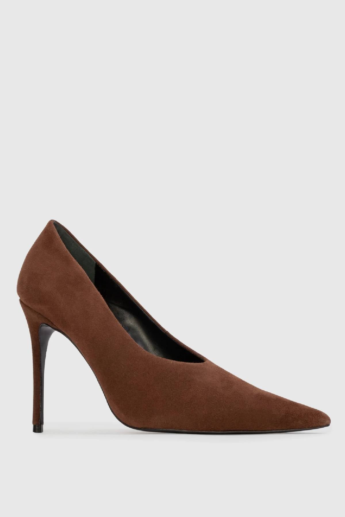 Black Suede Studio Jona 100 Pump