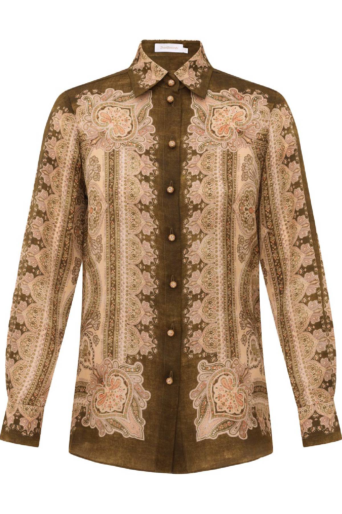 Zimmermann Luna Satin Shirt