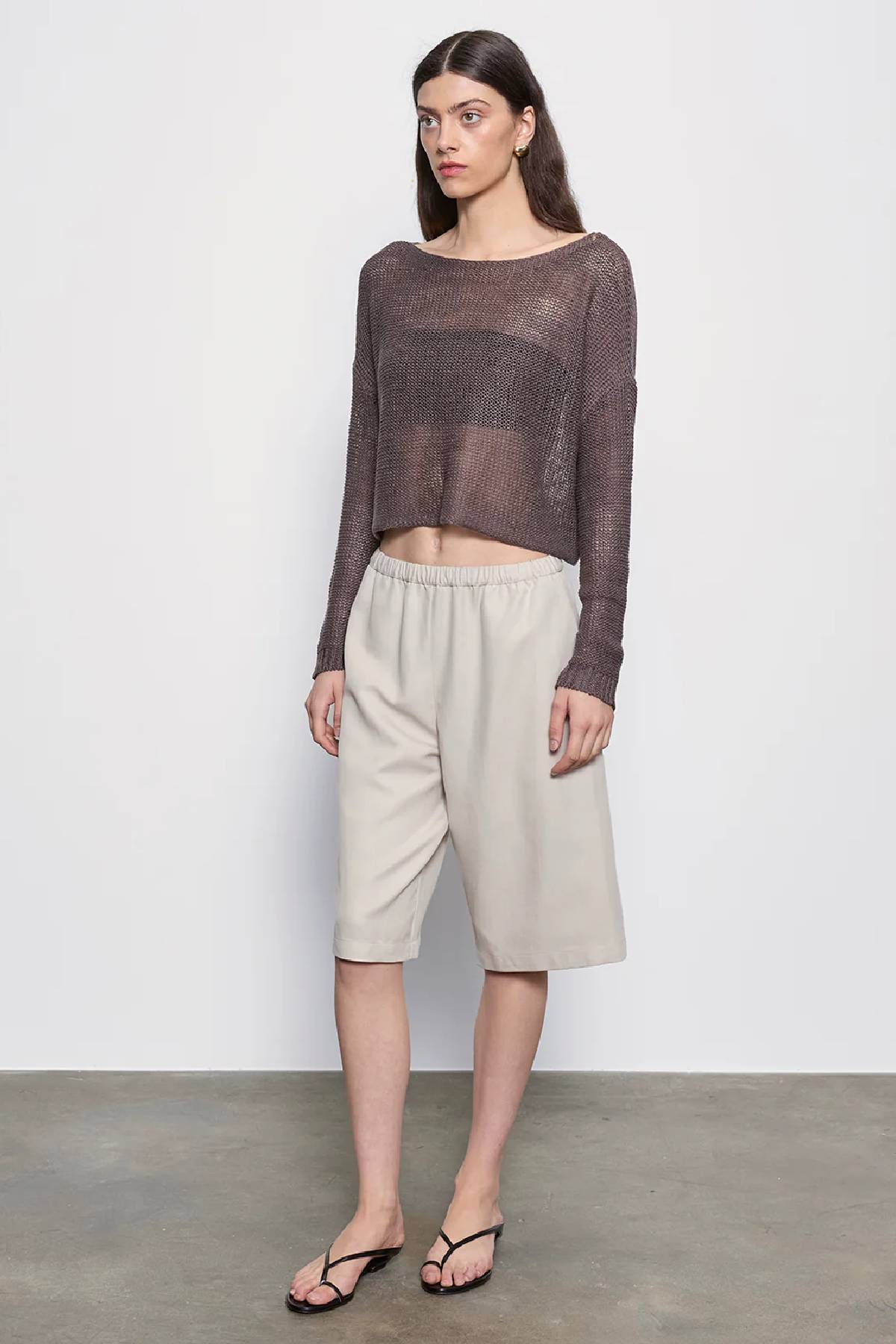 Enza Costa Twill Bermuda Short