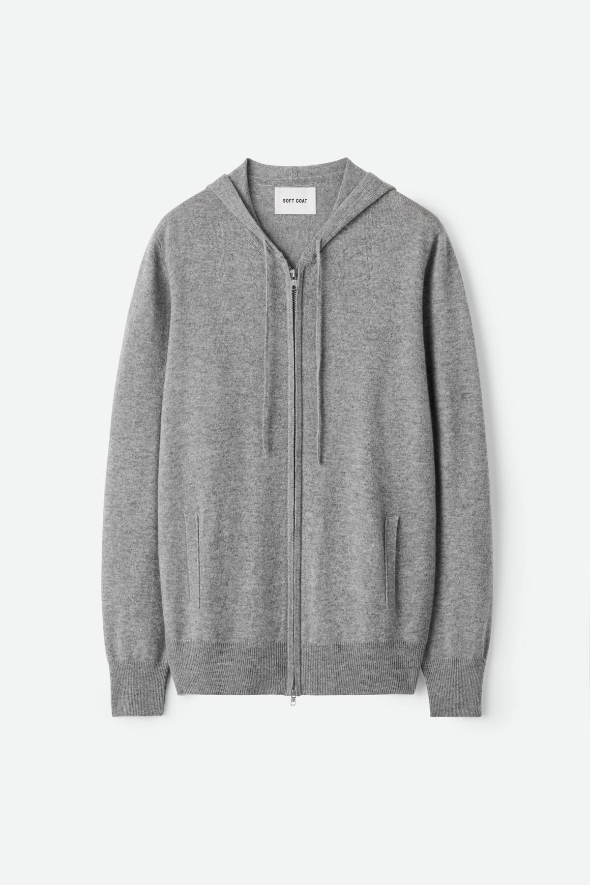 Sweat à capuche zippé Soft Goat pour homme