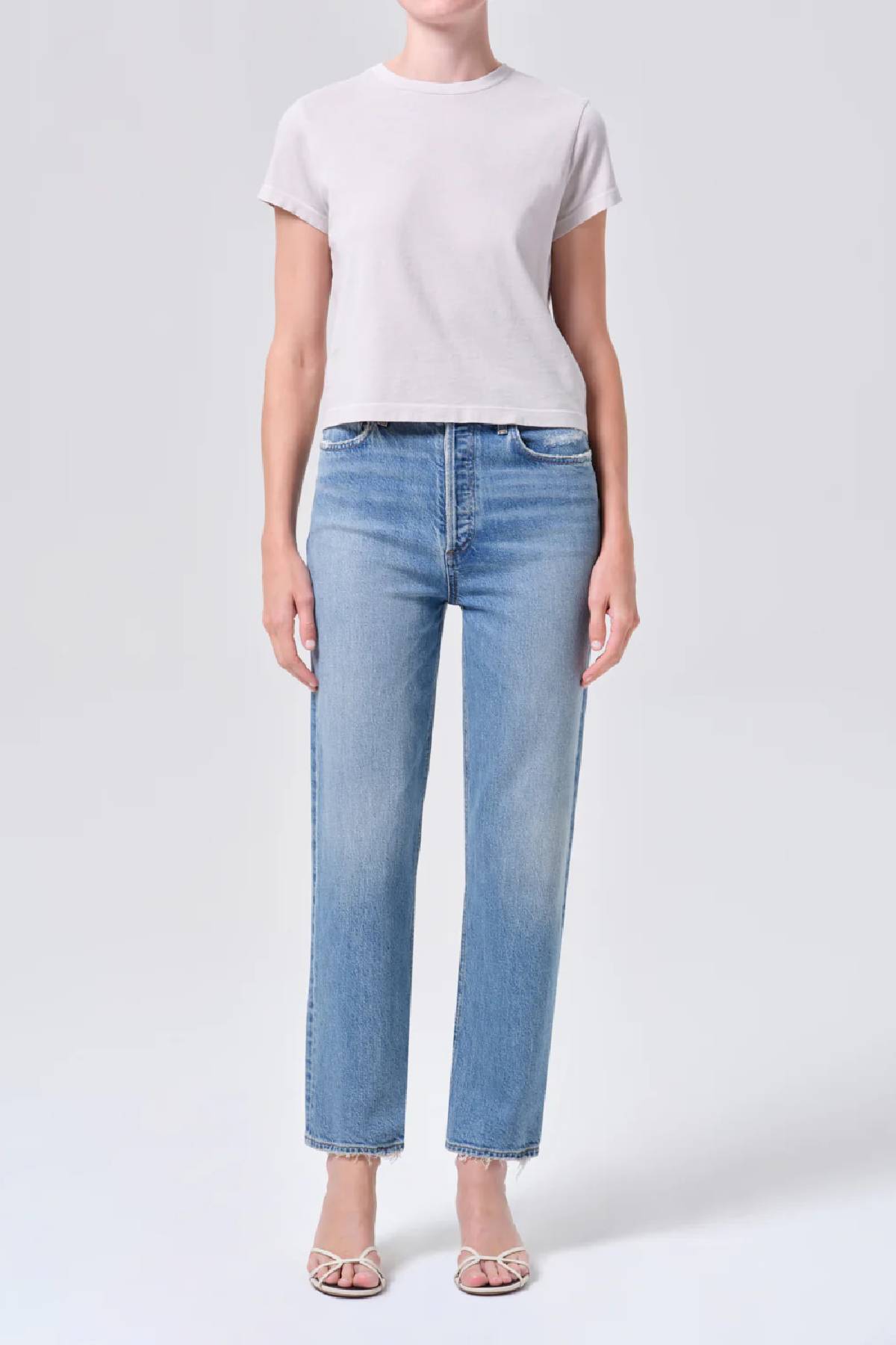 Agolde 90's Pinch Waist Crop Jeans
