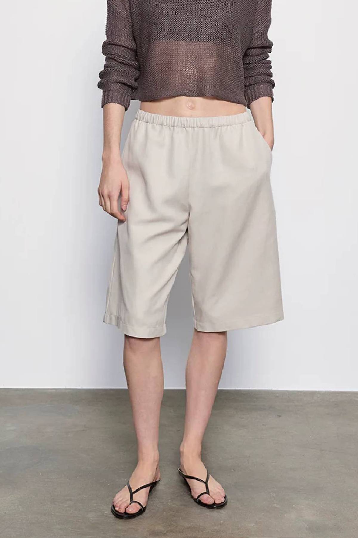 Enza Costa Twill Bermuda Short