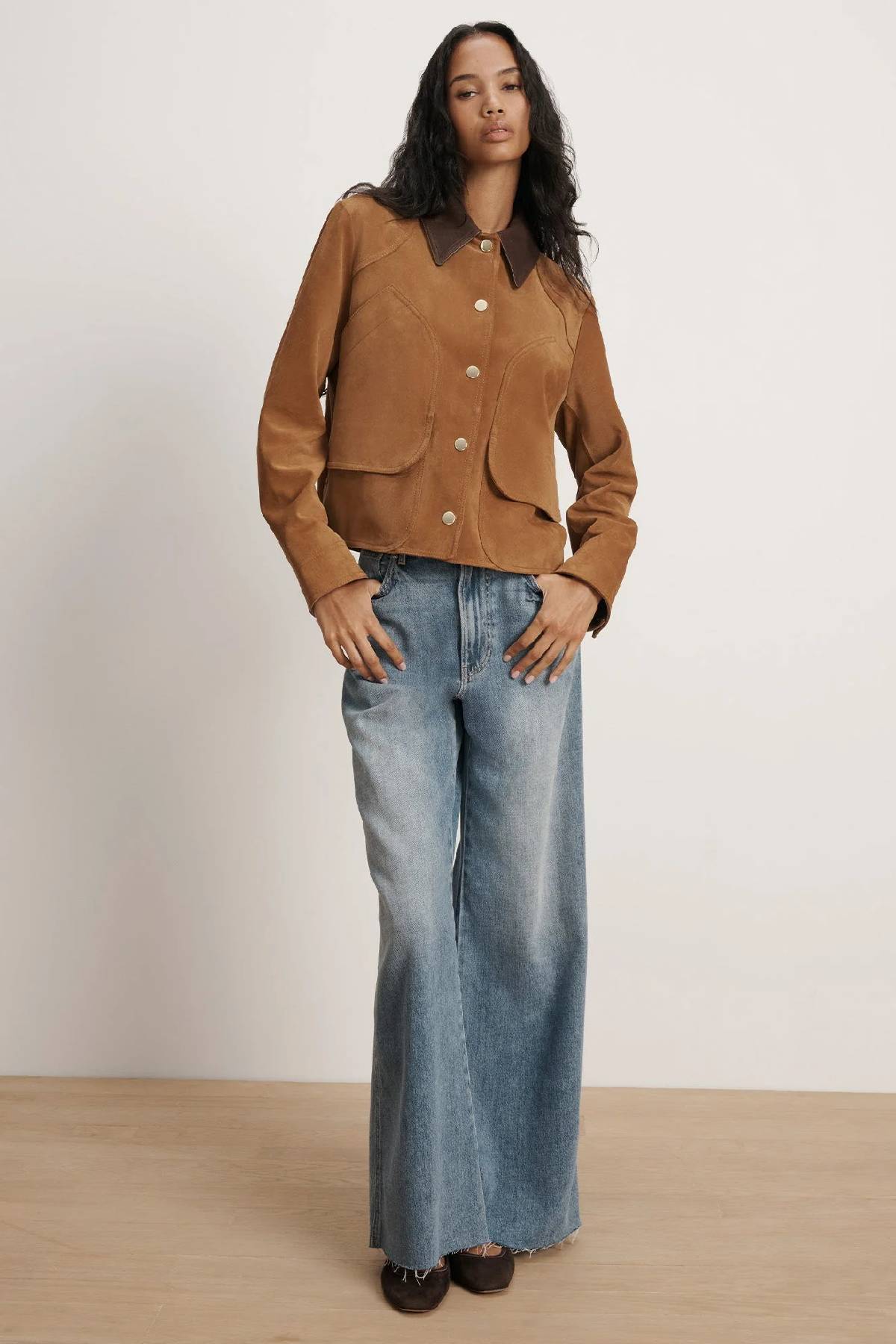 Veronica Beard Walters Cropped Barn Jacket