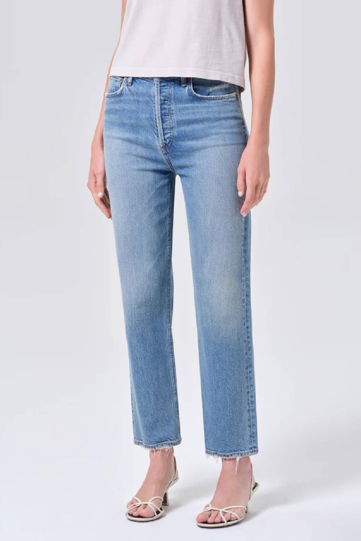 Agolde 90's Pinch Waist Crop Jeans