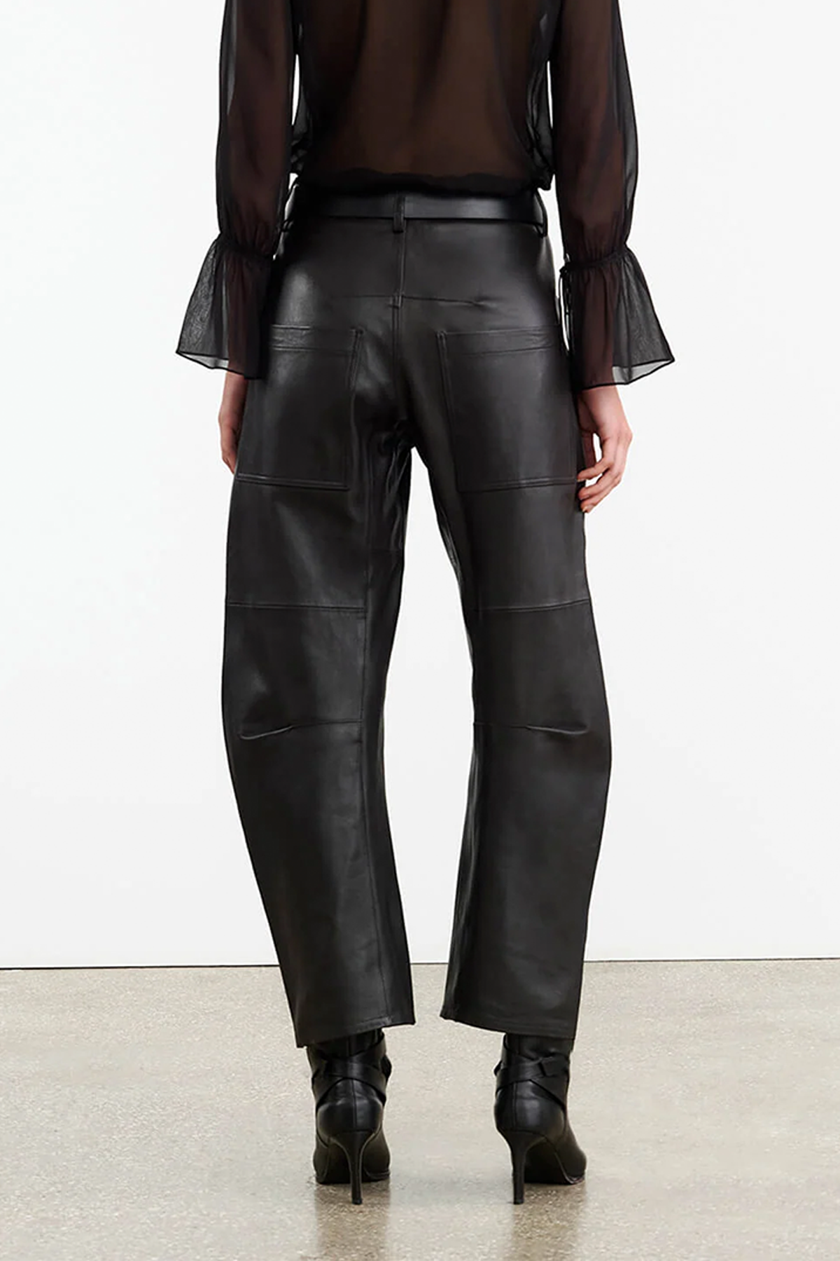 Nili Lotan Shon Leather Pant