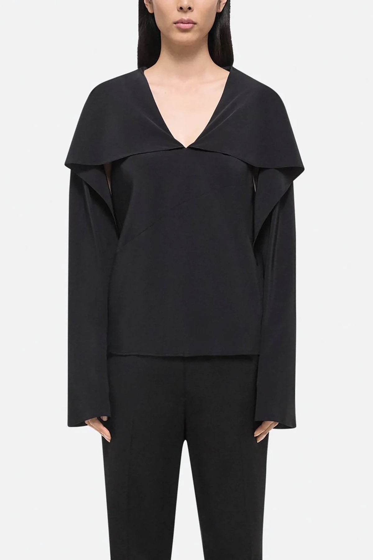 Helmut Lang Scarf Blouse