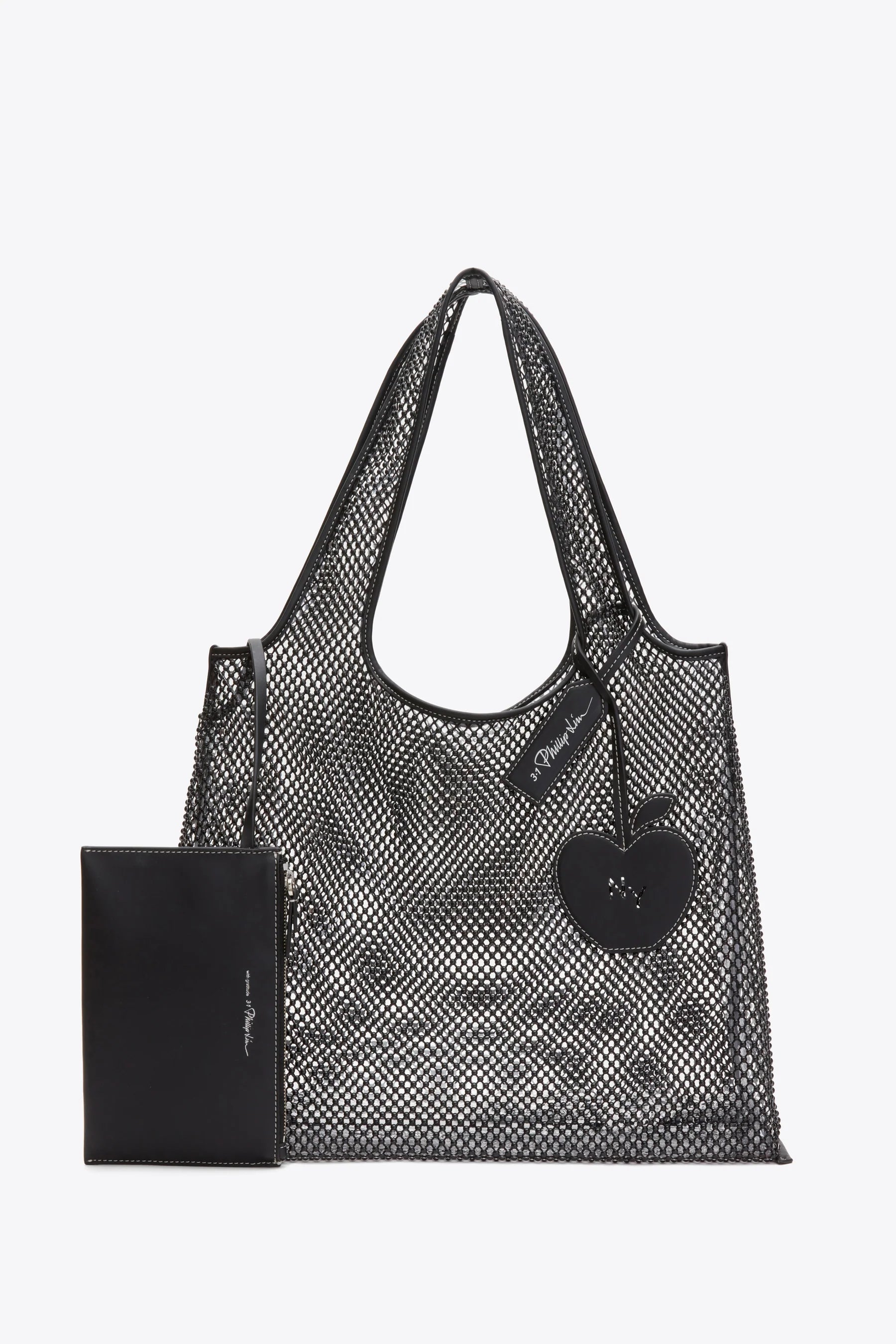 3.1 Phillip Lim Embellished Mesh Market Tote