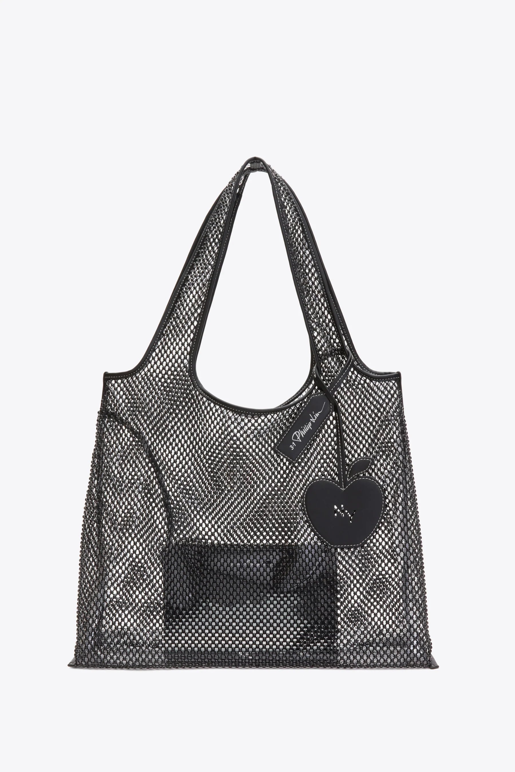 3.1 Phillip Lim Embellished Mesh Market Tote