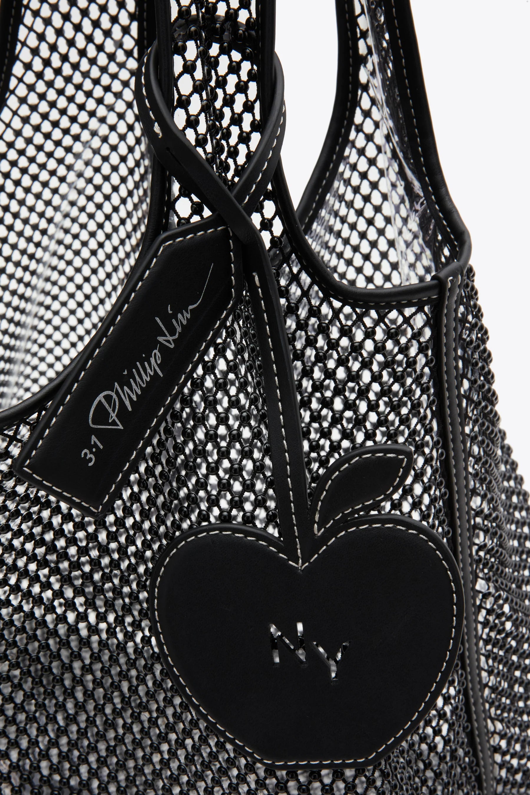 3.1 Phillip Lim Embellished Mesh Market Tote