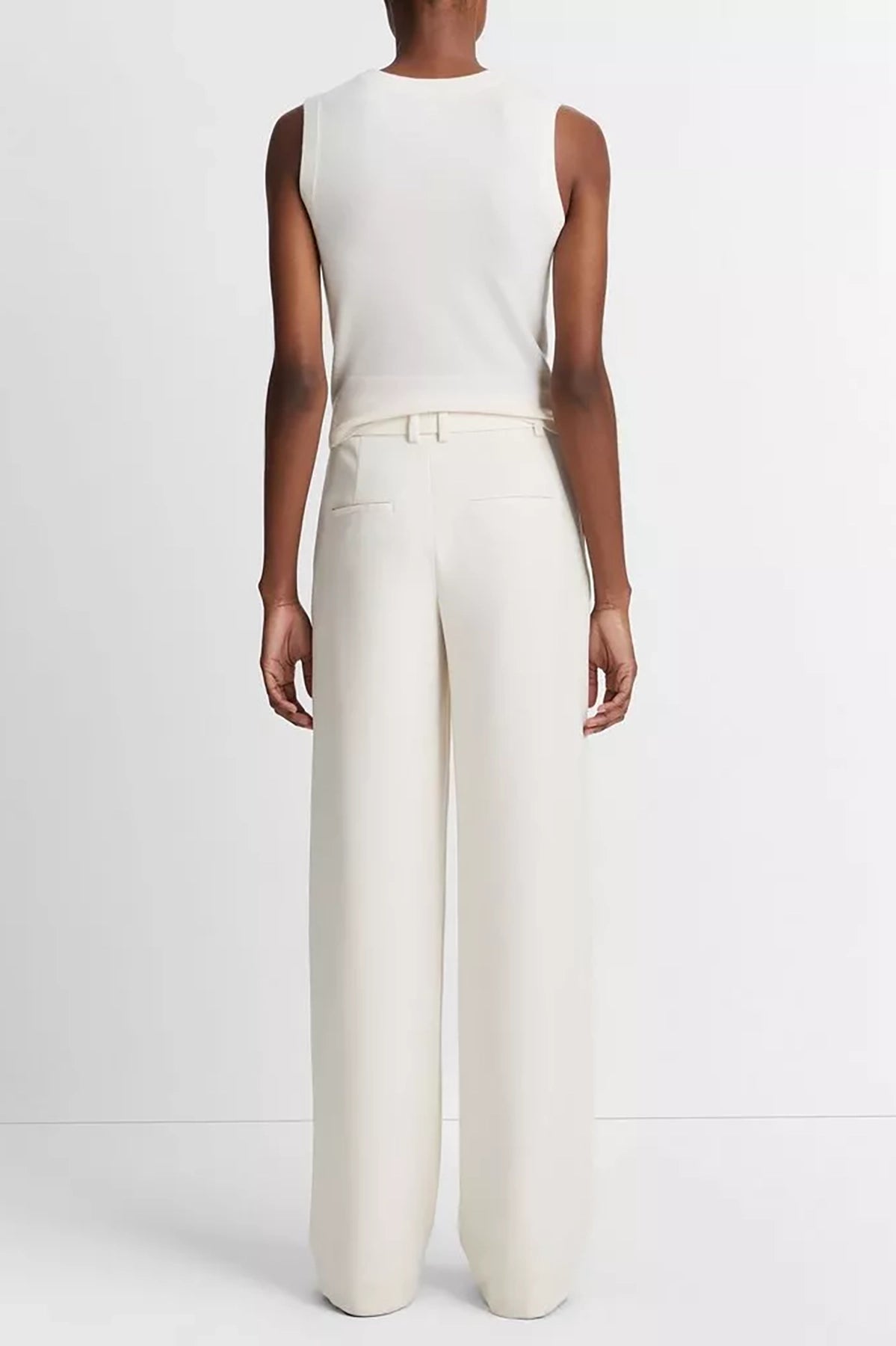 Vince Pintuck Wide Leg Pant