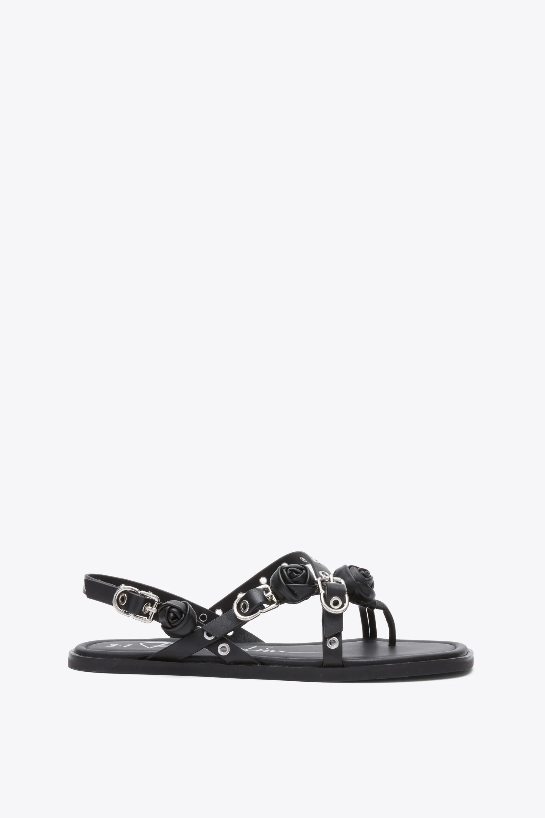 3.1 Phillip Lim Multi-Strap Rivet Sandal W Rosettes