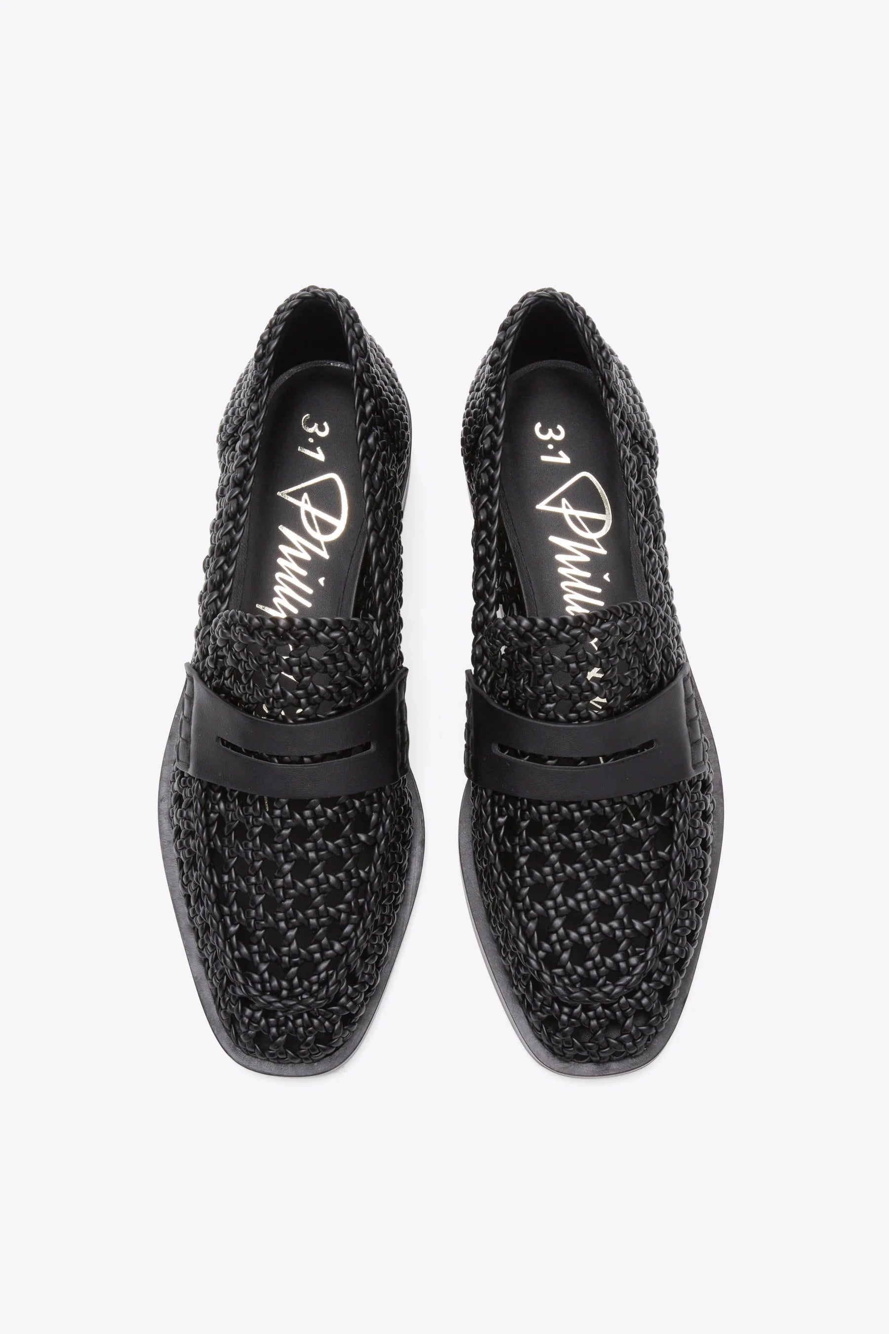 3.1 Phillip Lim Macrame Alexa Woven Loafer