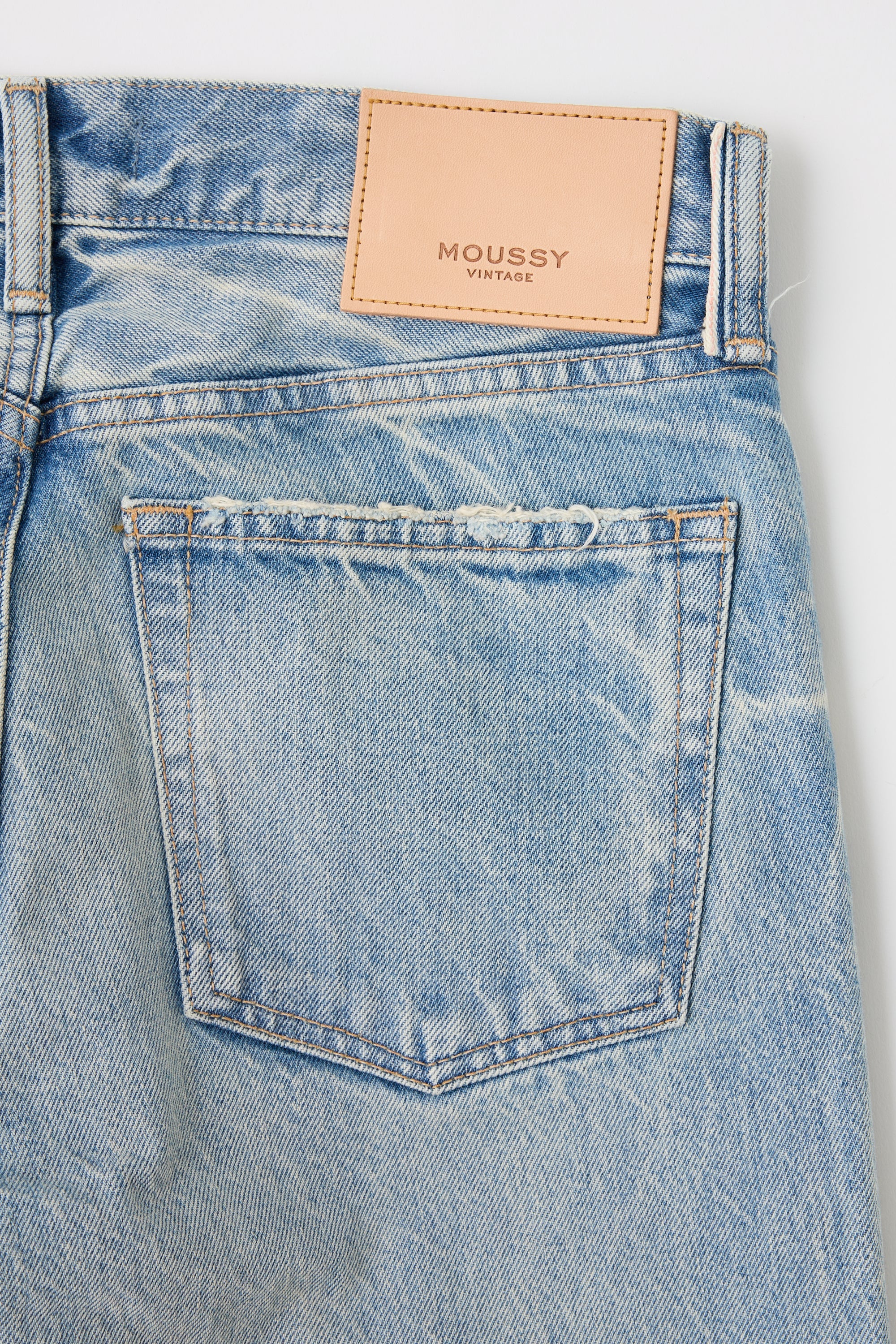 Moussy MV Wildwood Straight-Low Jeans