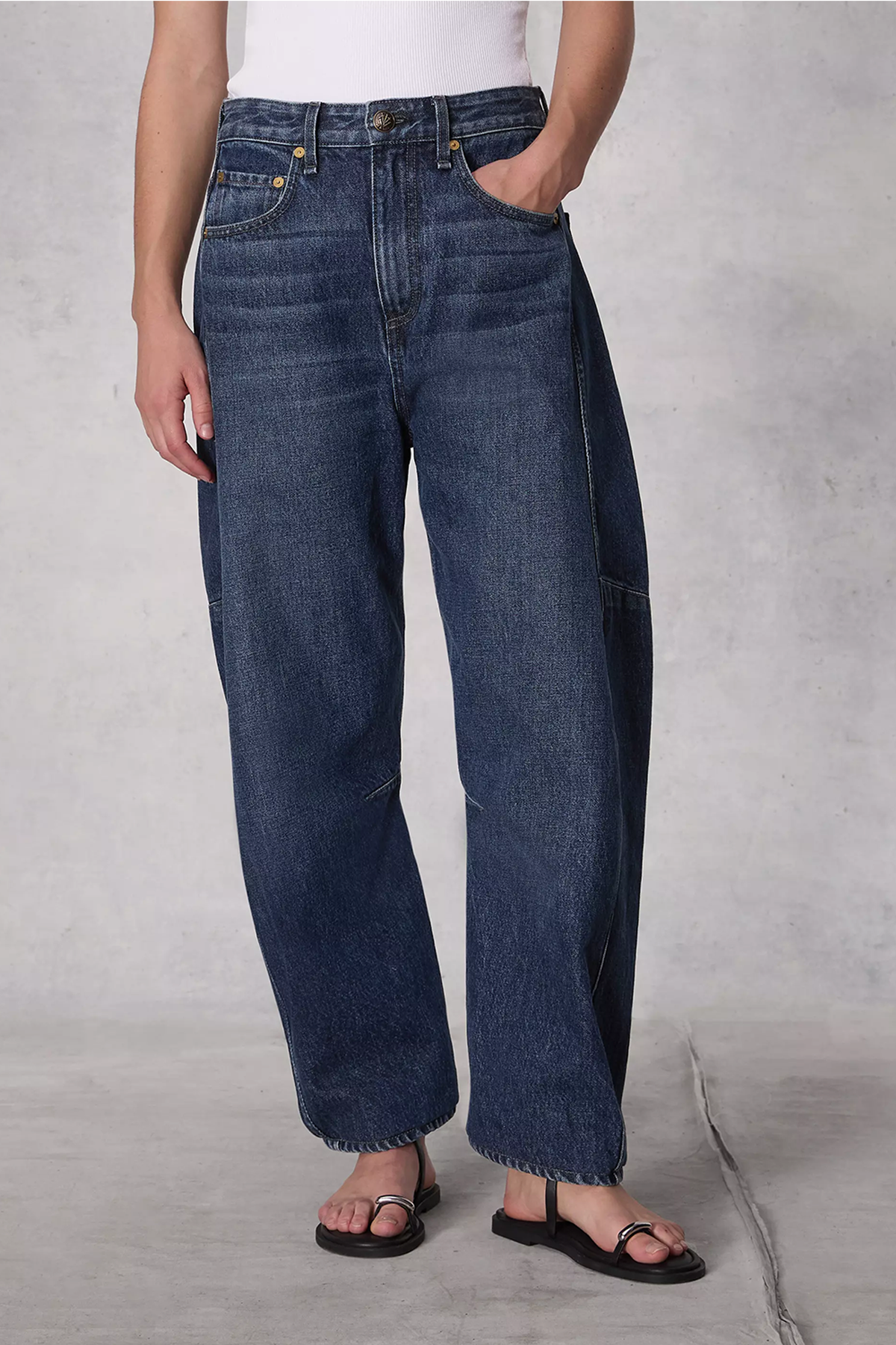 Rag & Bone Charlie Barrel Jean