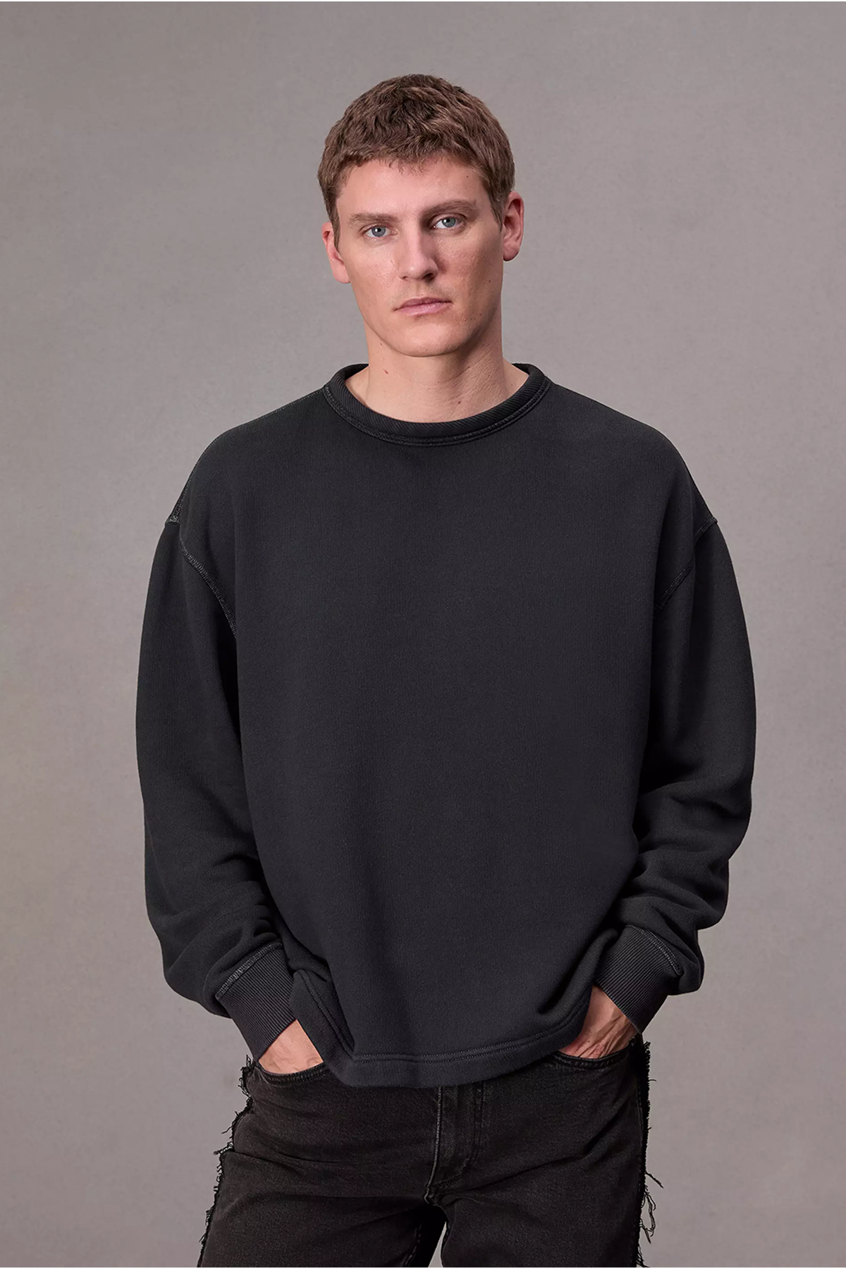 Rag & Bone Men's Vintage Terry Crew