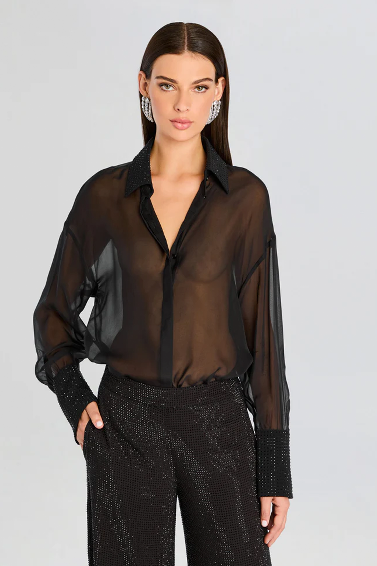 Retrofête Lovelyn Chiffon Top