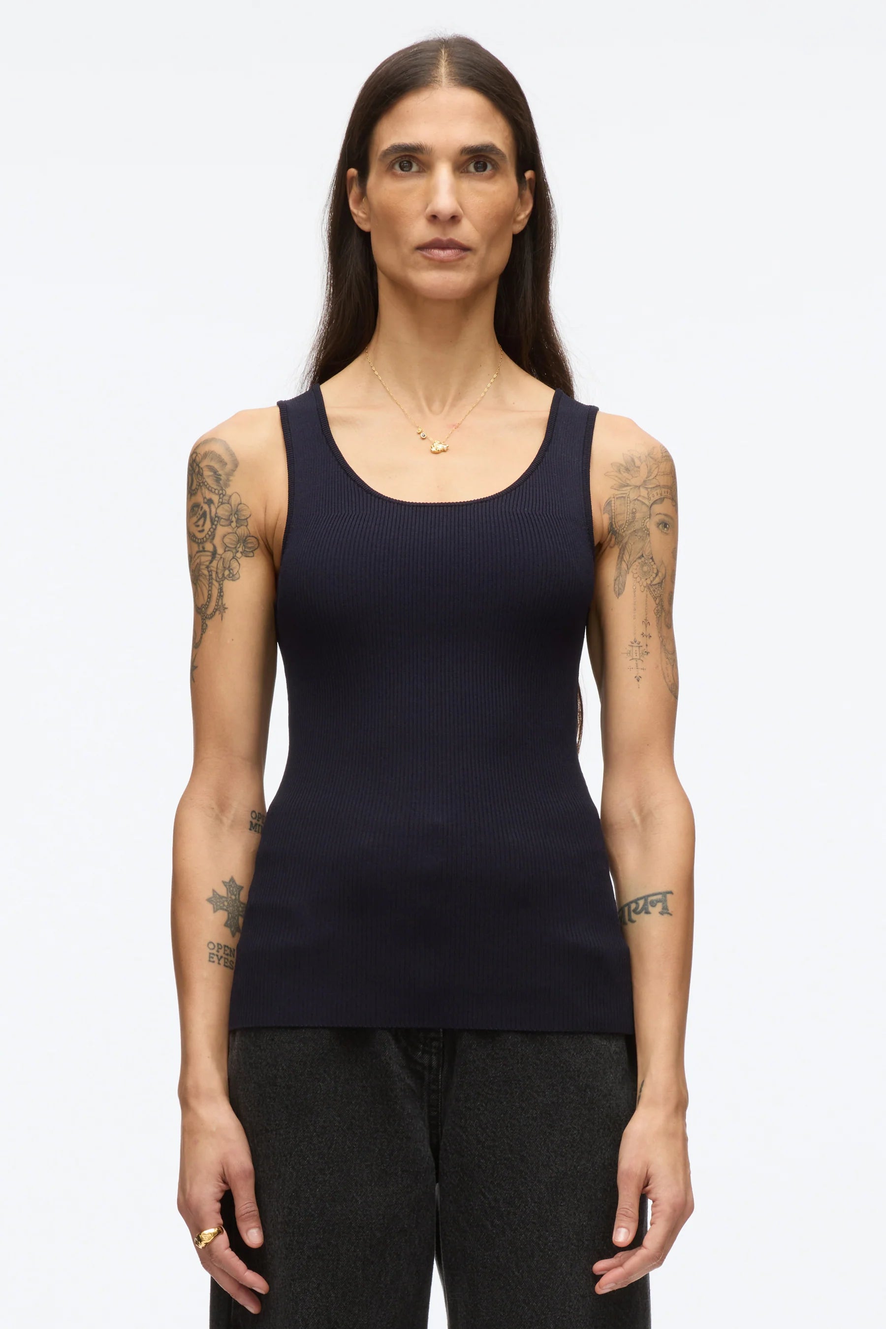 3.1 Phillip Lim Compact Rib Layering Tank