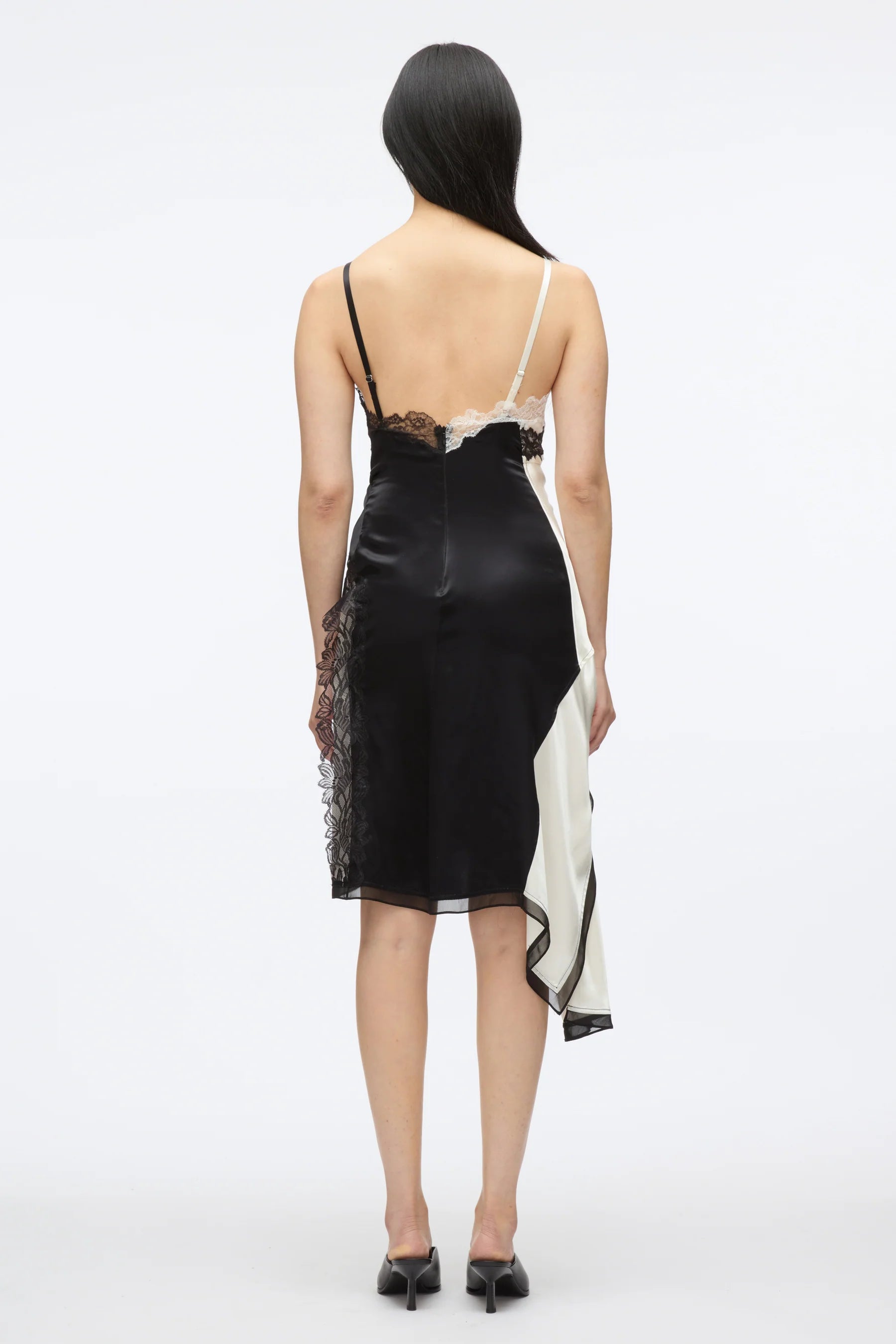 3.1 Phillip Lim Liquid Satin Twist Slip Dress