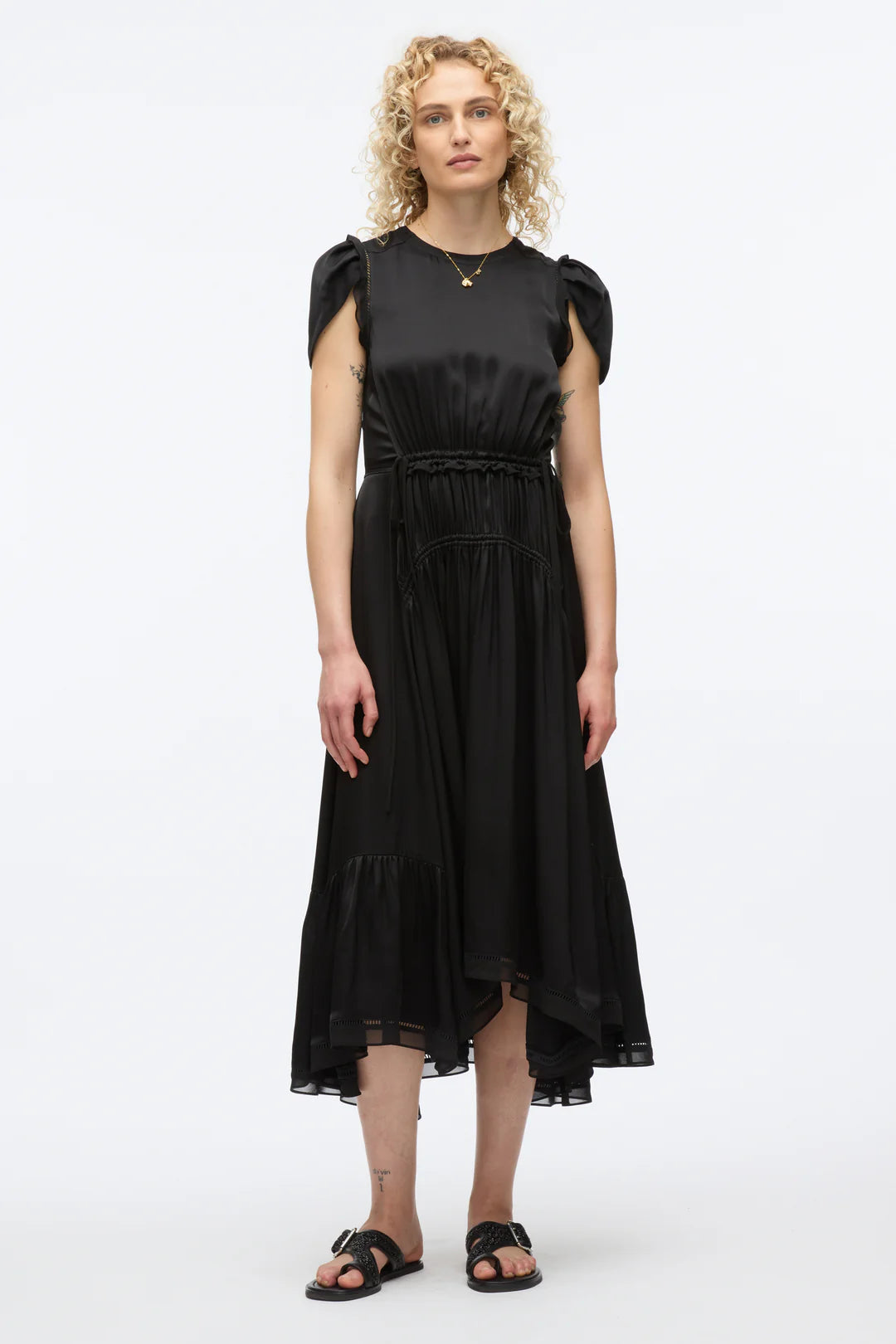 3.1 Phillip Lim Soft Tulip Sleeve Dress