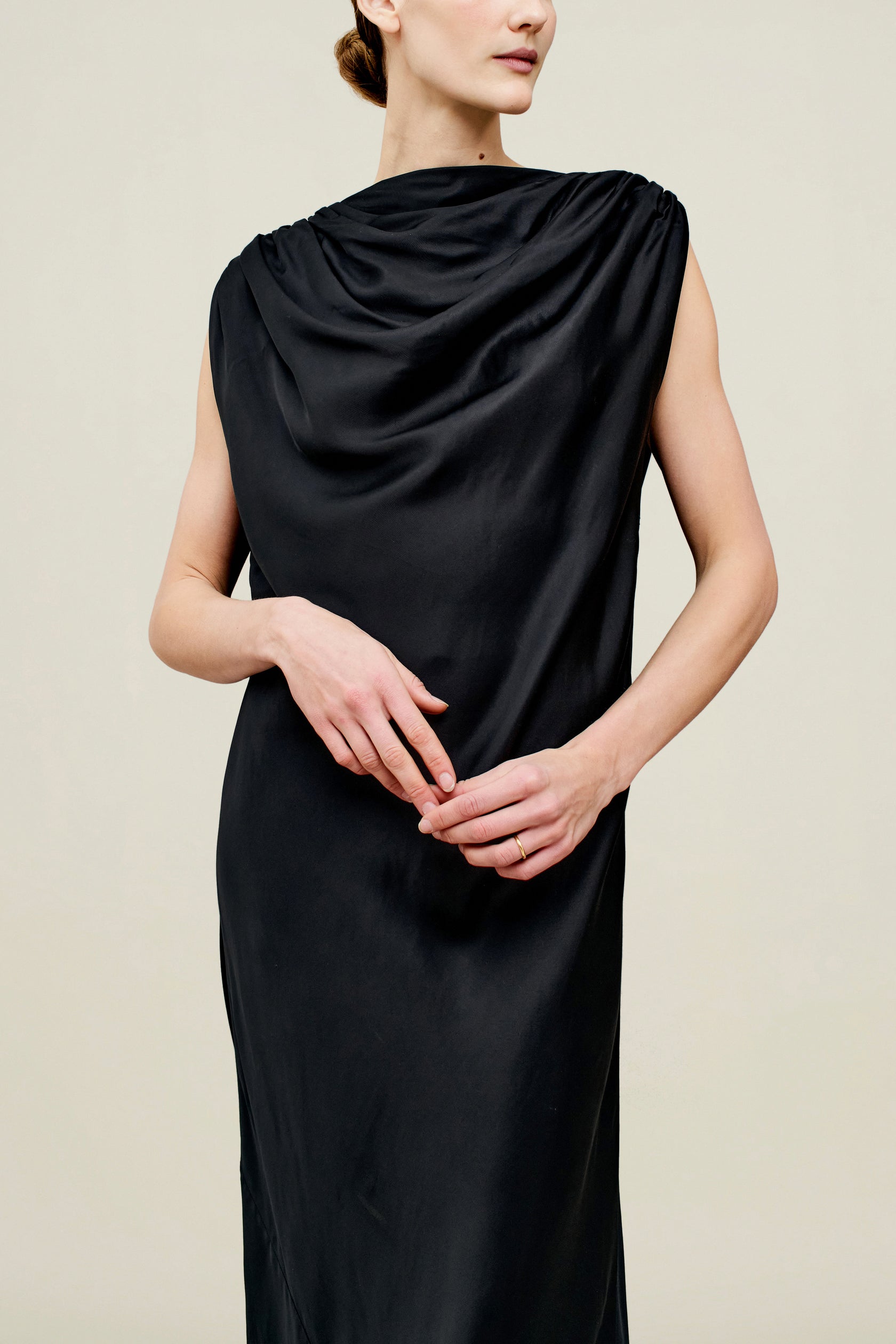Kallmeyer Toma Draped Gown