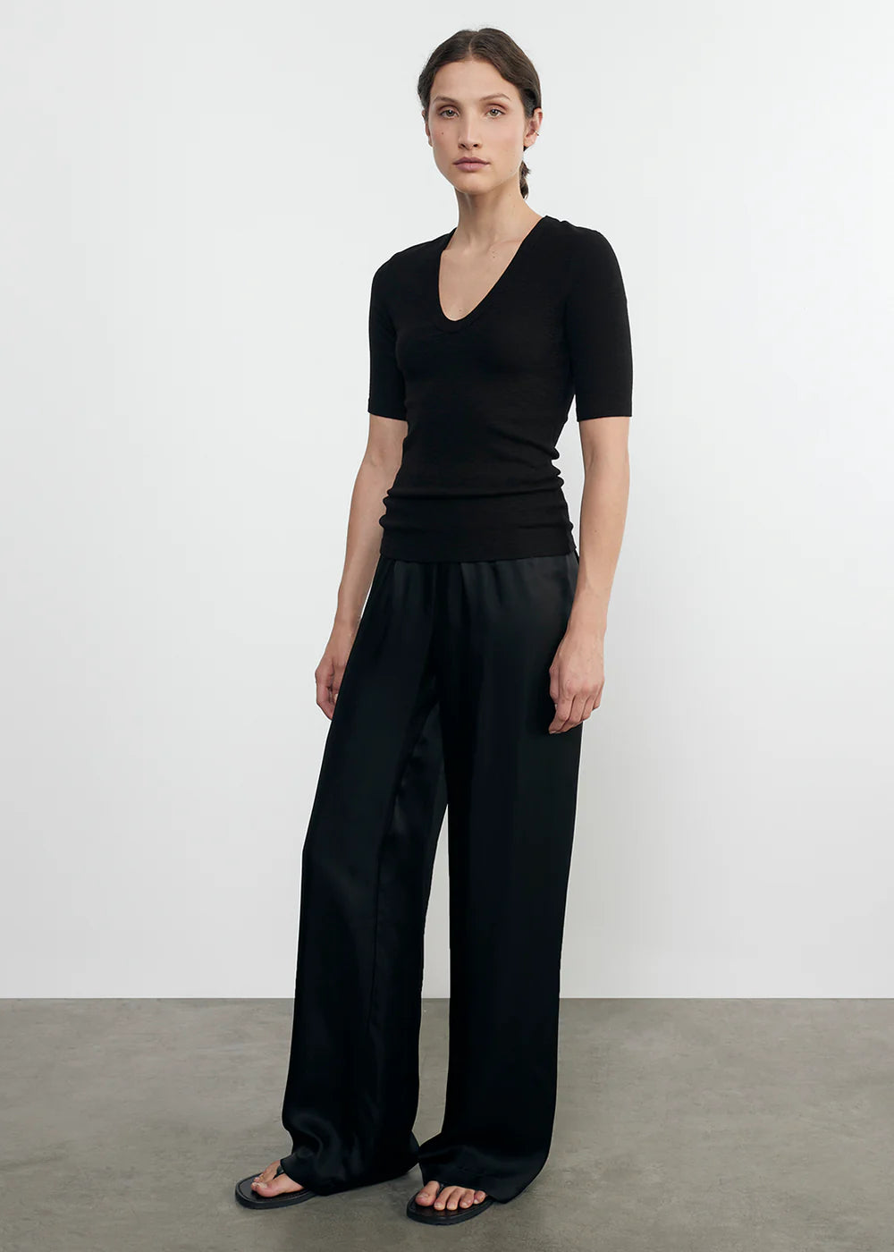 Enza Costa Fluid Twill Pant