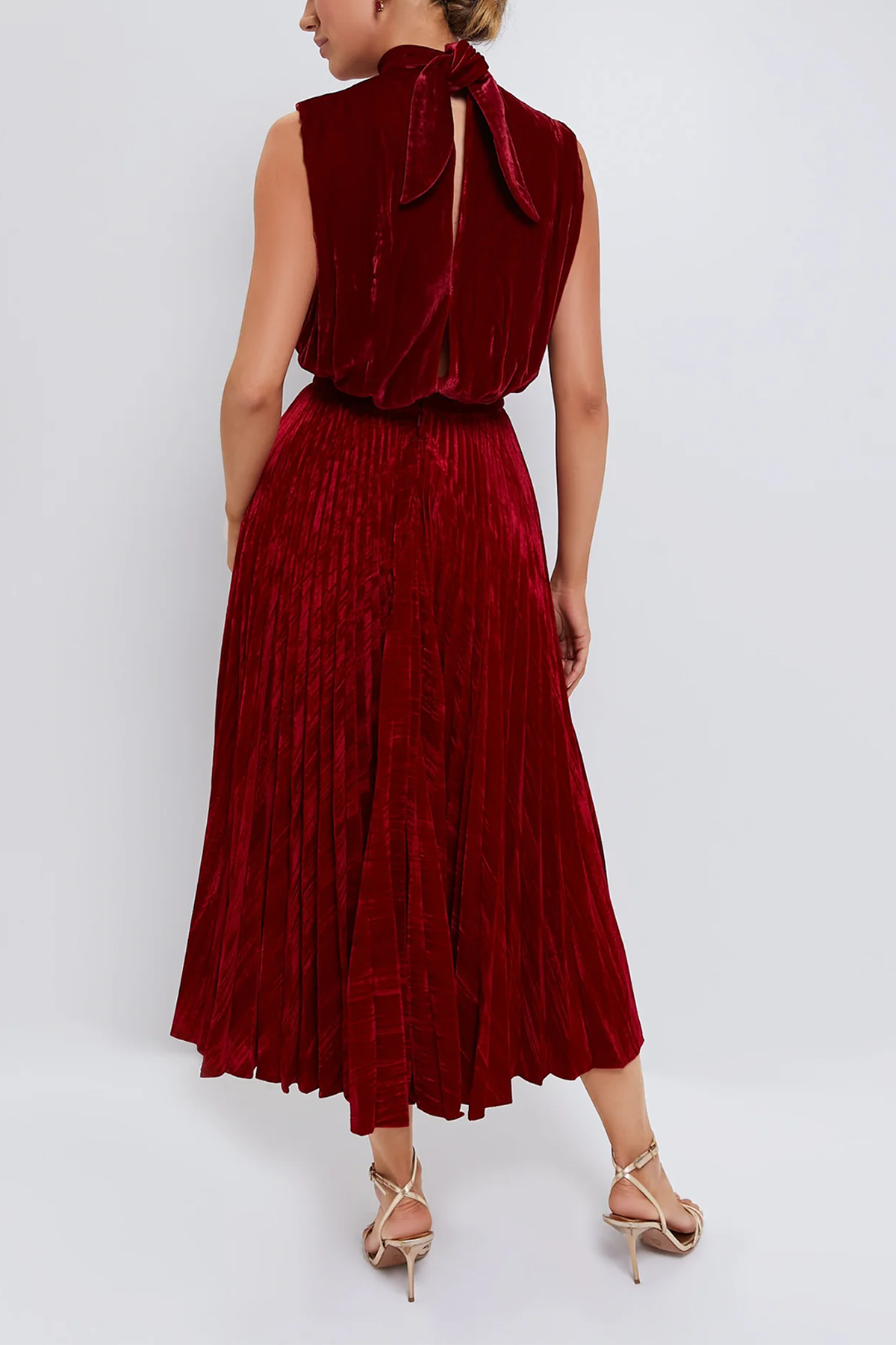 Saloni Fleur Velvet-C Dress