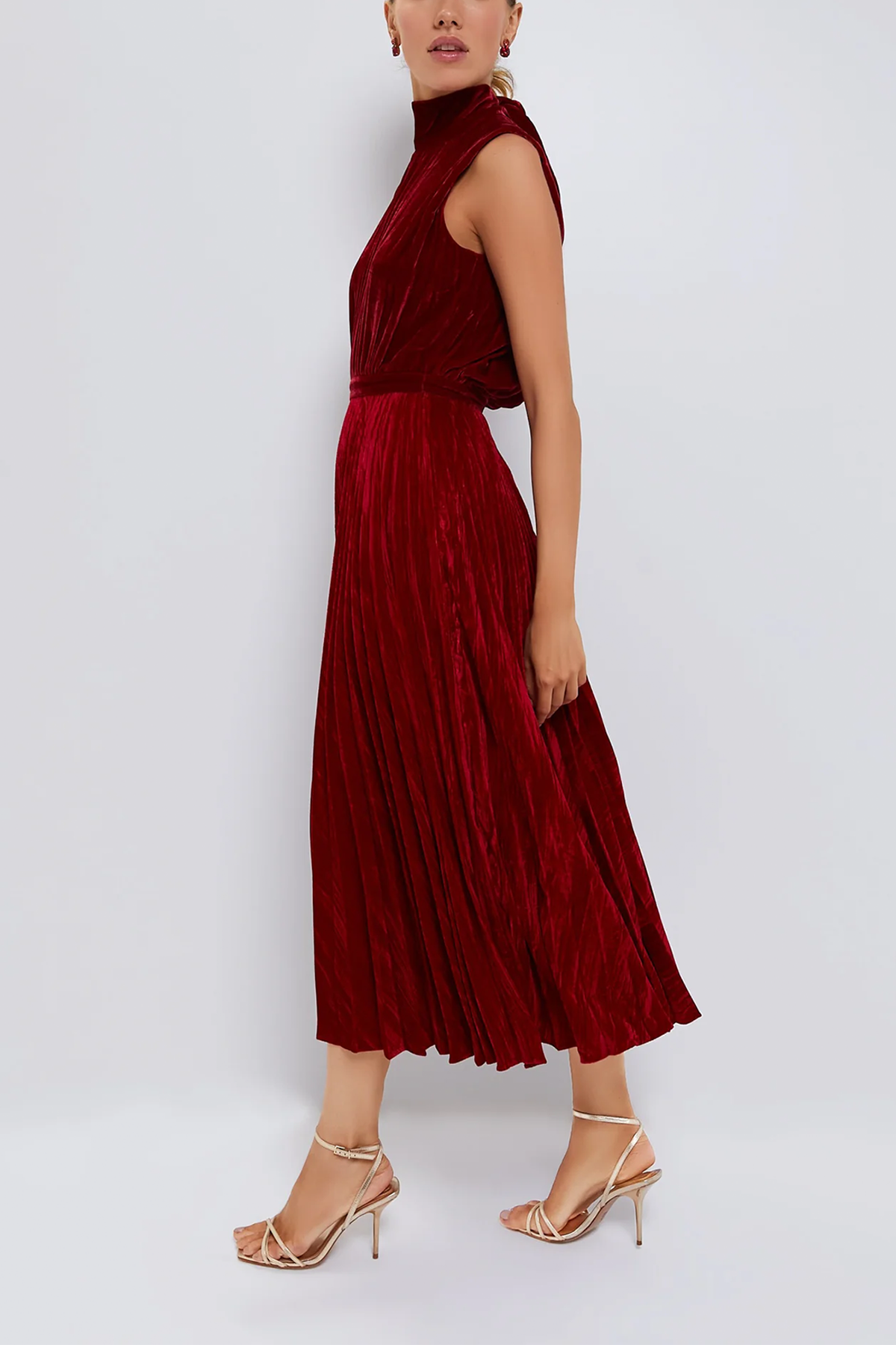 Saloni Fleur Velvet-C Dress