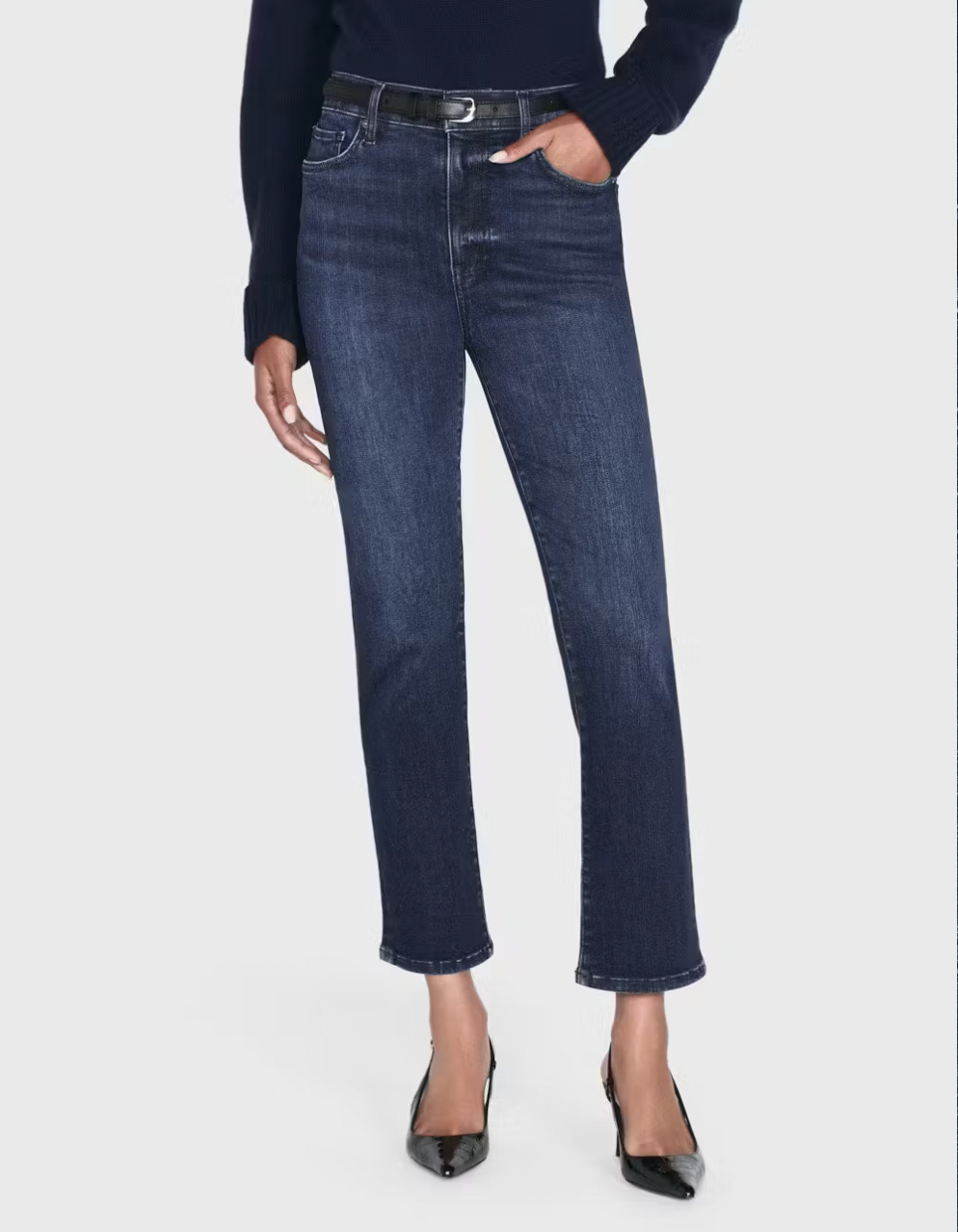 Frame Le High Straight Jeans