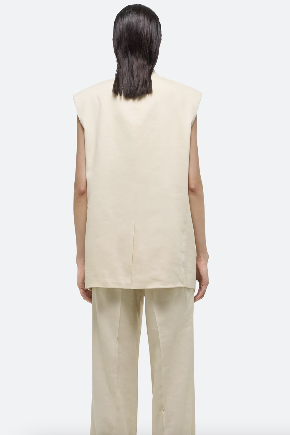 Helmut Lang Sleeveless Car Blazer