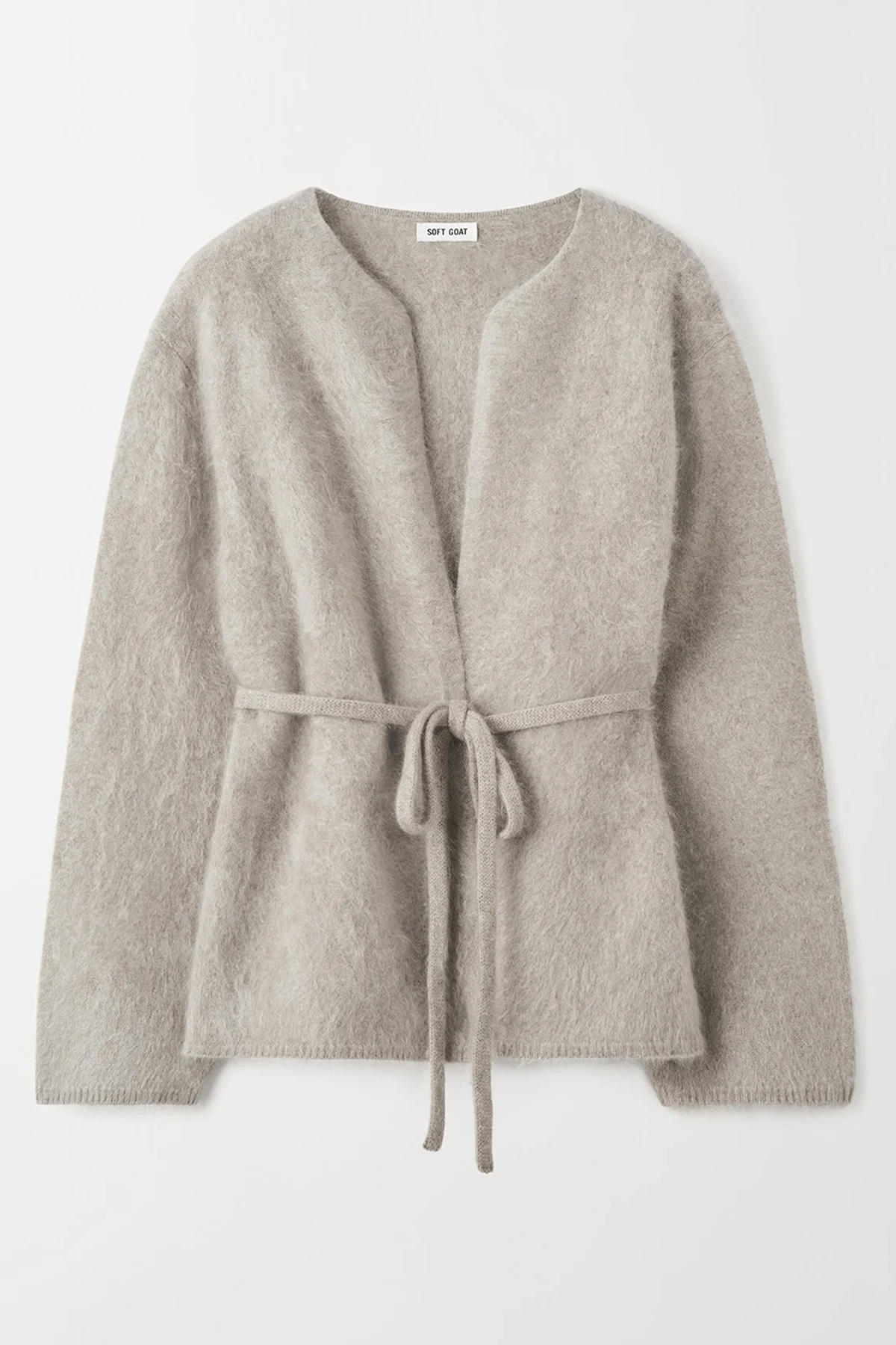 Soft Goat Brushed Cardigan