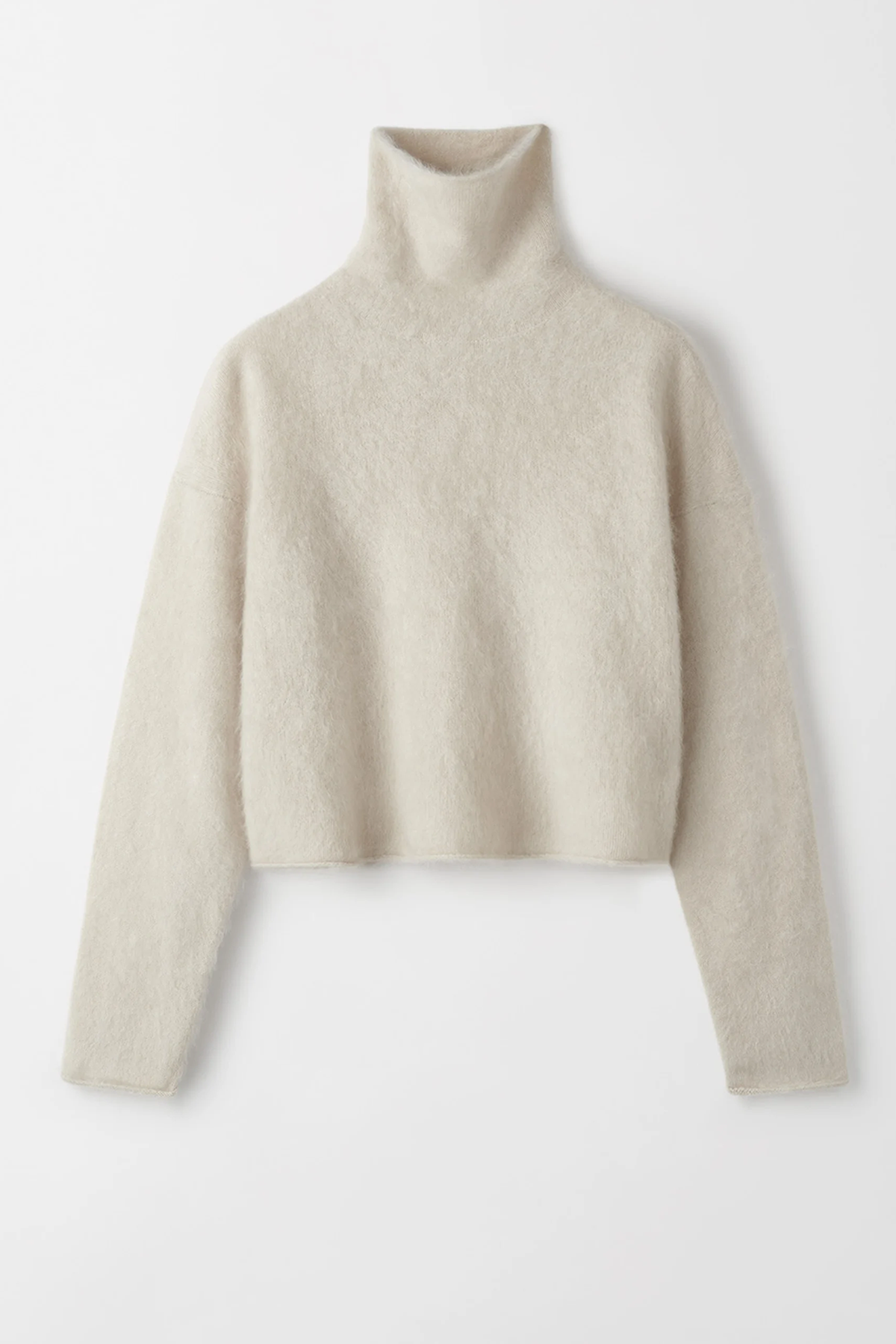 Soft Goat Brushed Turtleneck