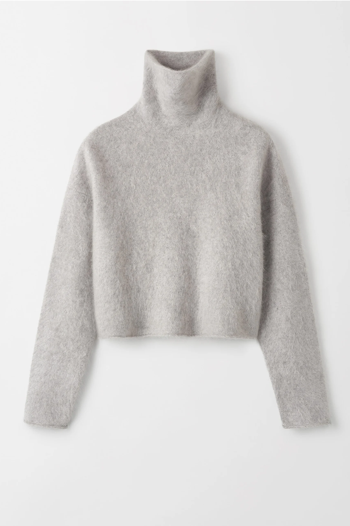 Soft Goat Brushed Turtleneck