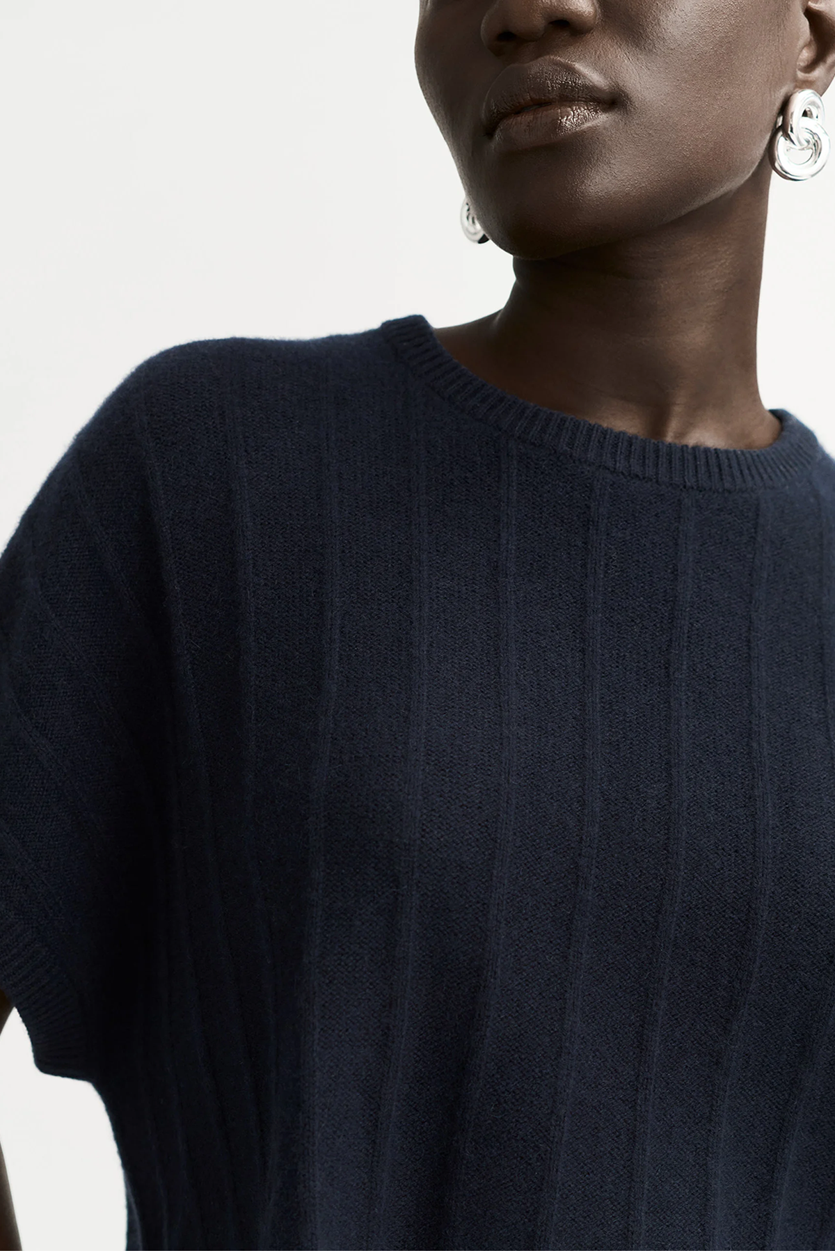 Soft Goat Ribbed Top