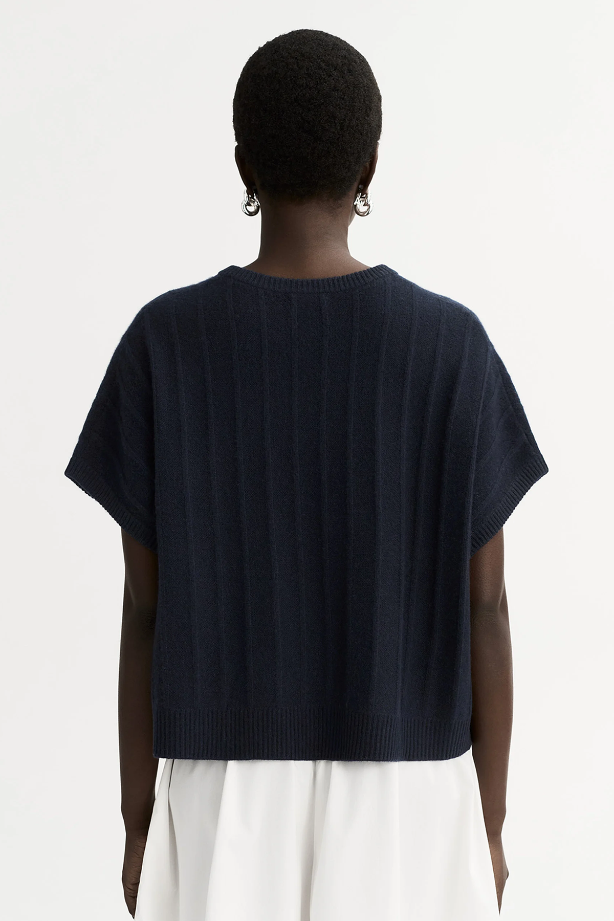 Soft Goat Ribbed Top