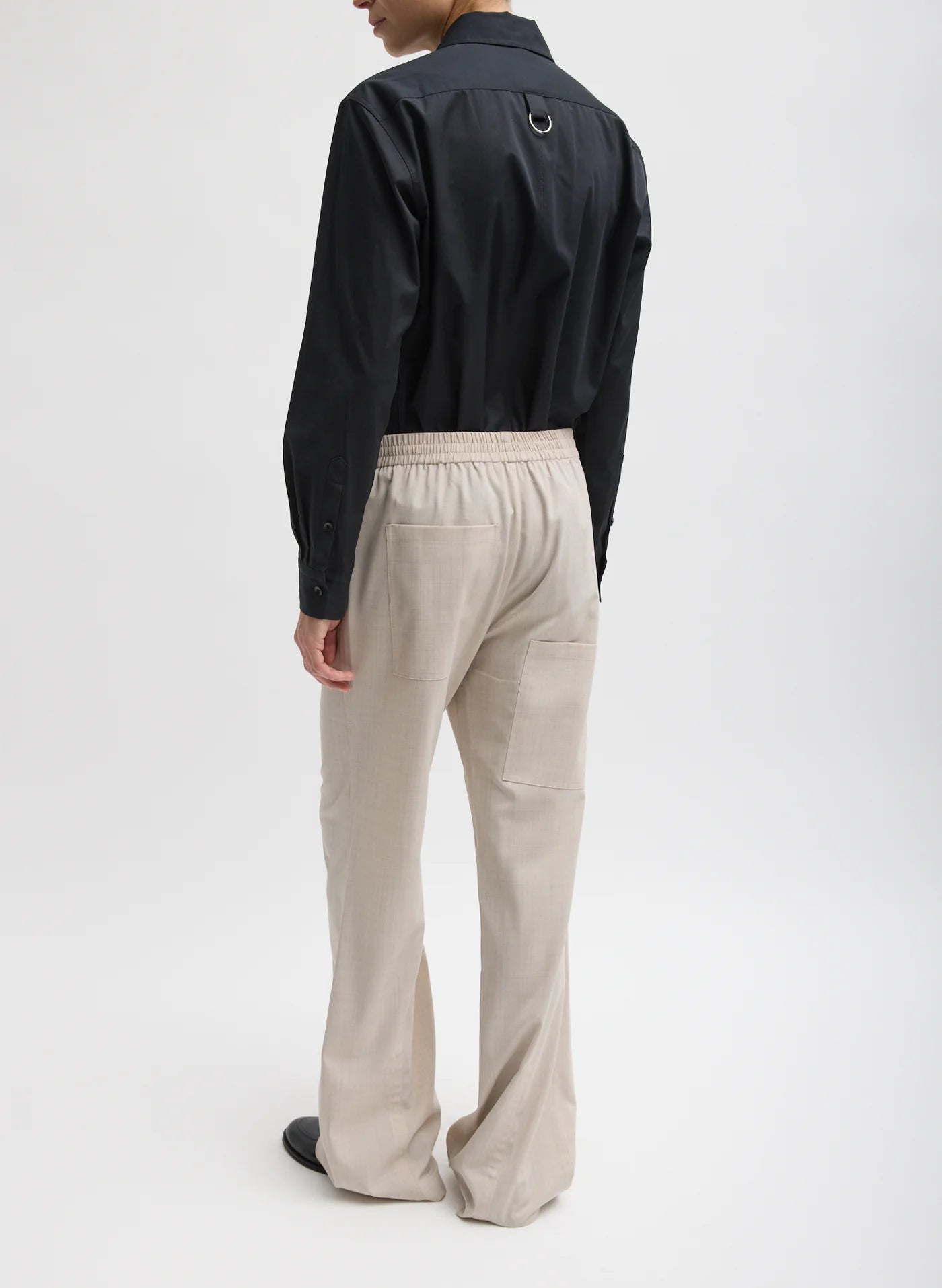 Pantalón deportivo Scottie de lana tropical Tibi