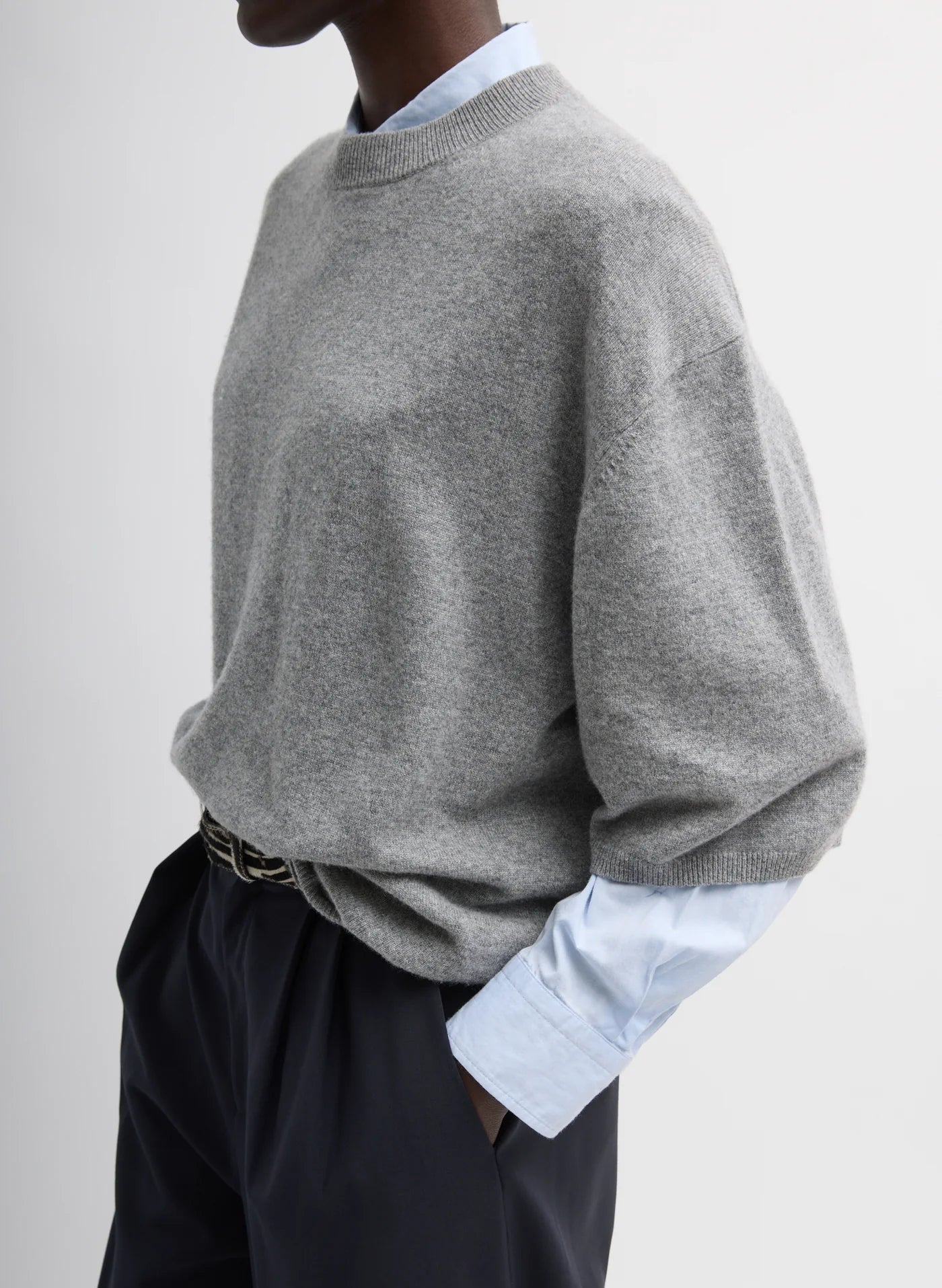 Tibi en cachemire lavable, coupe oversize, facile à porter