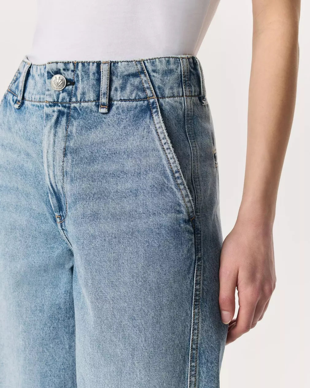 Rag & Bone Jamie High-Rise Tailored Culotte