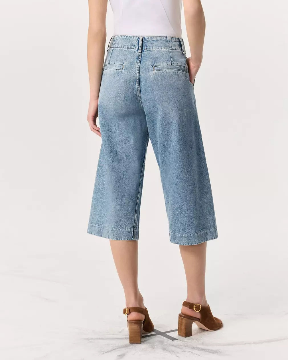 Rag & Bone Jamie High-Rise Tailored Culotte