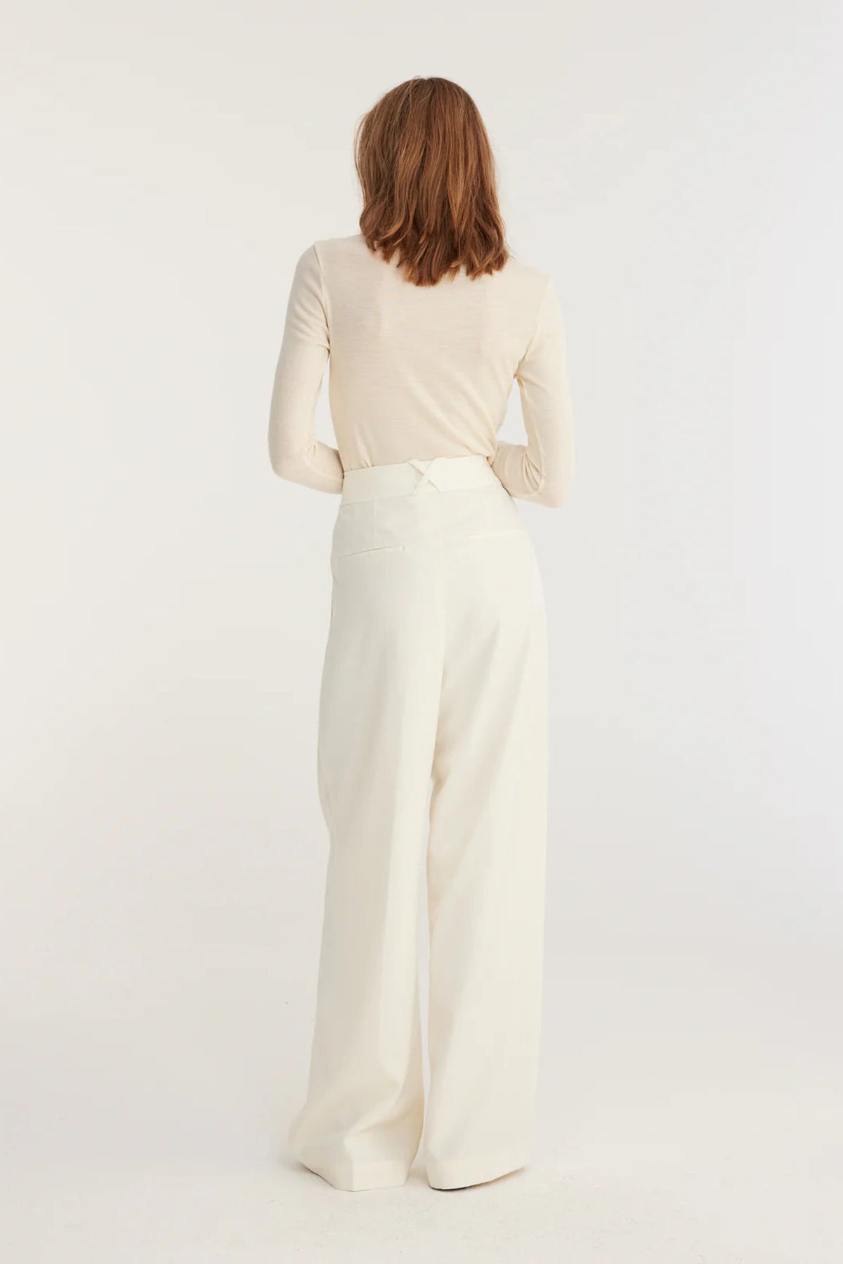 Róhe Wide Leg Tailored Trousers