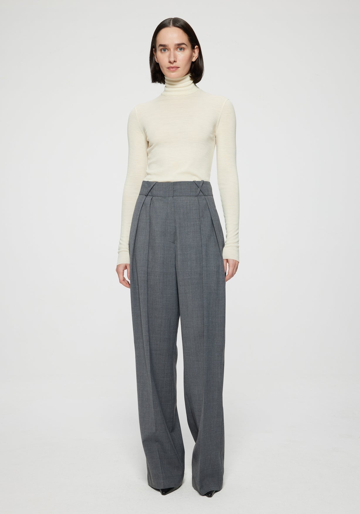 Róhe Wide Leg Tailored Trousers