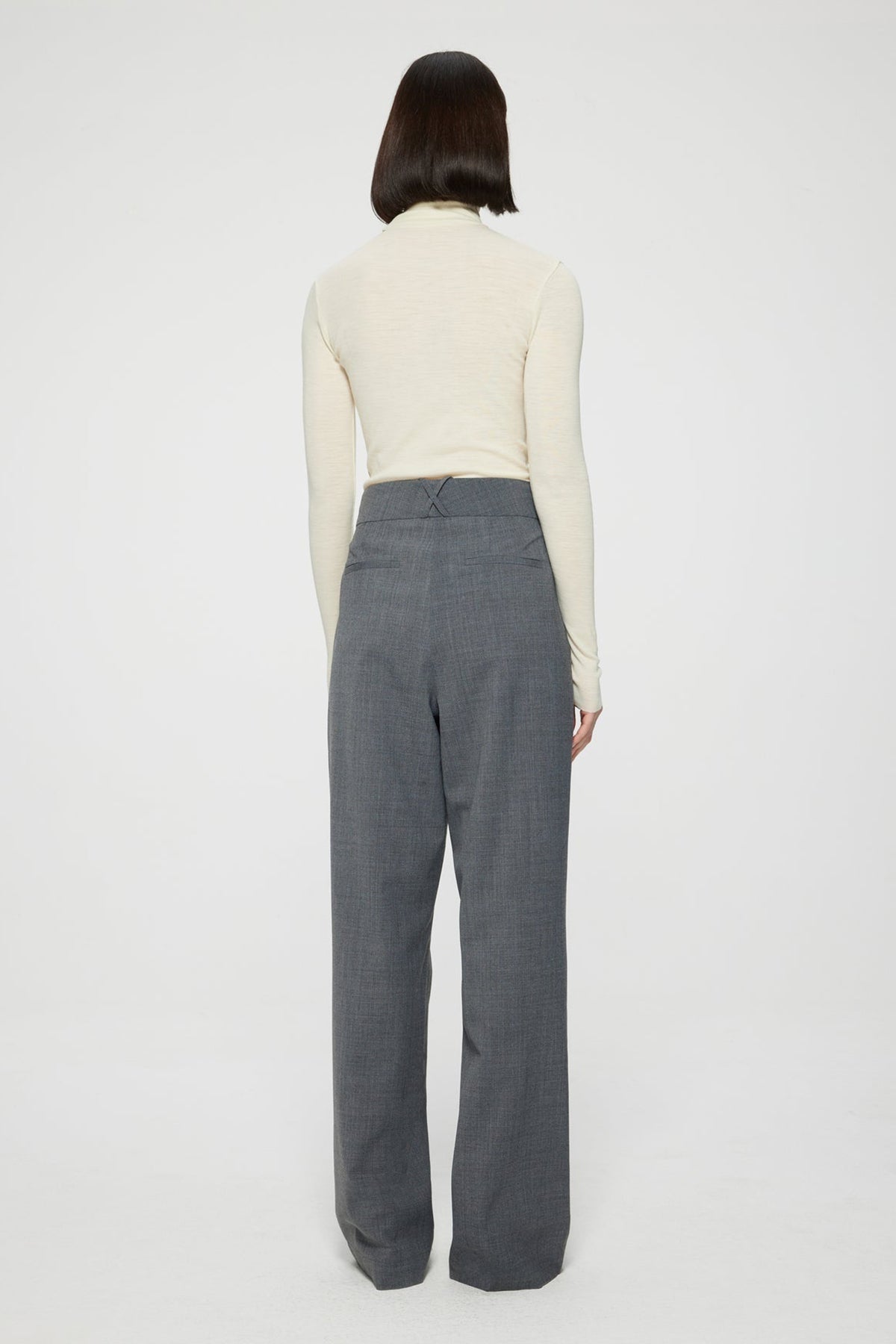 Róhe Wide Leg Tailored Trousers