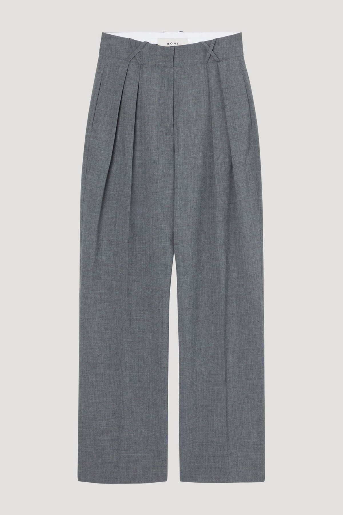 Róhe Wide Leg Tailored Trousers