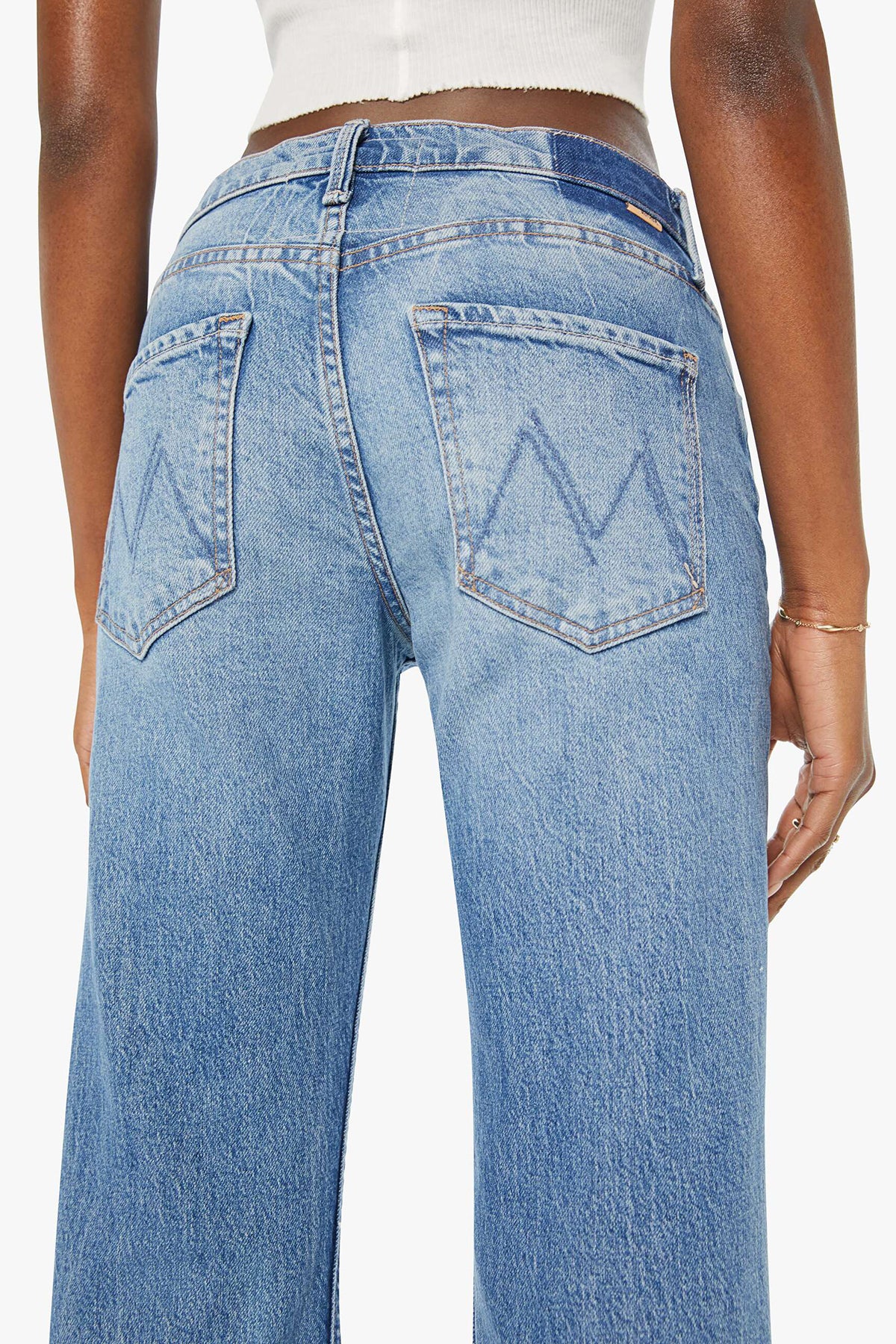 Mother The Bookie Heel Jeans