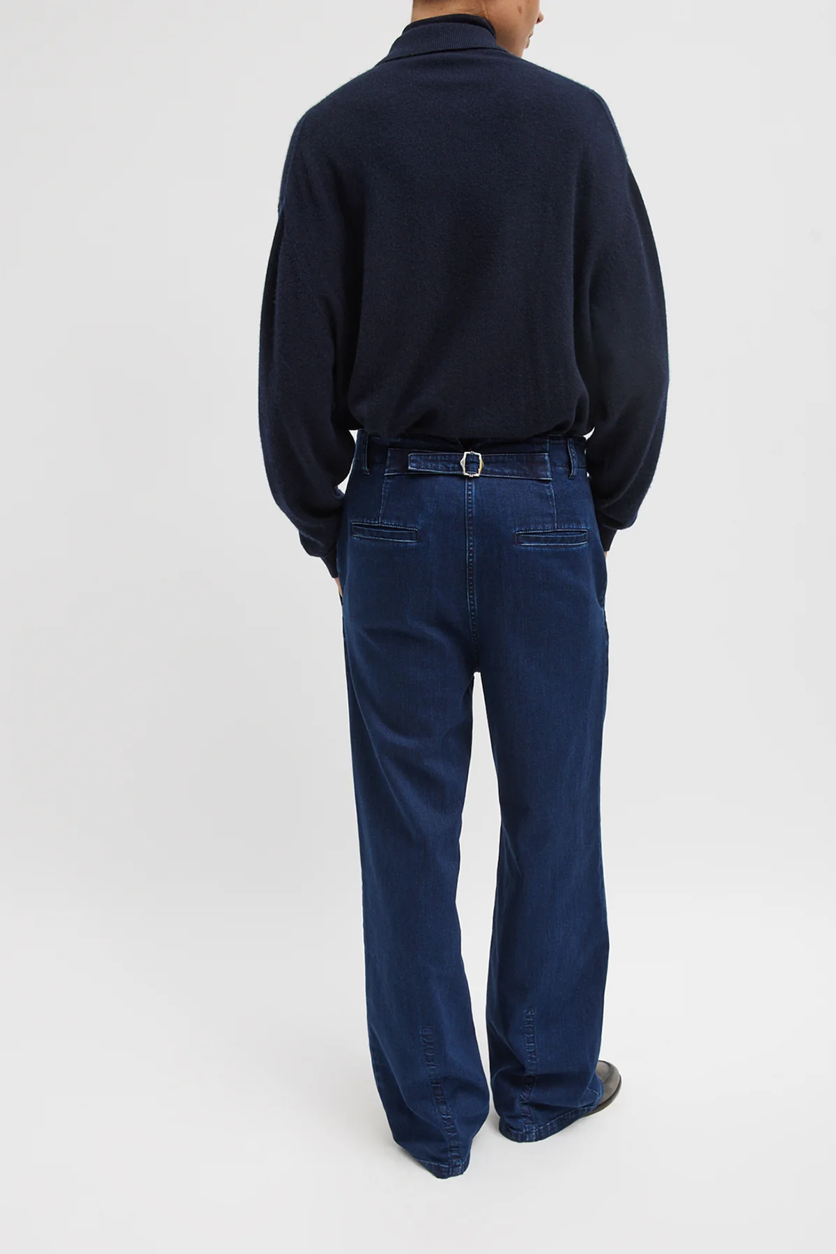 Tibi Classic Indigo Denim Barry Jean