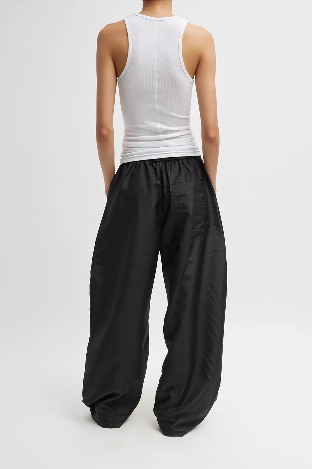 Tibi Crispy Nylon Winslow Pant