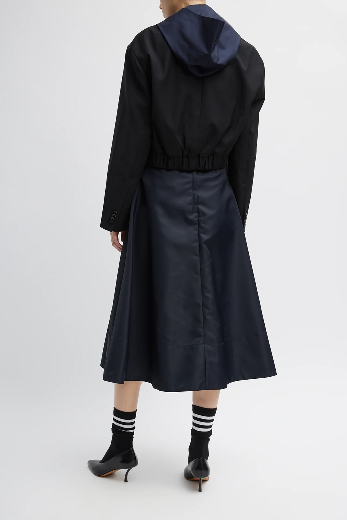 Tibi Eco Nylon Circle Skirt