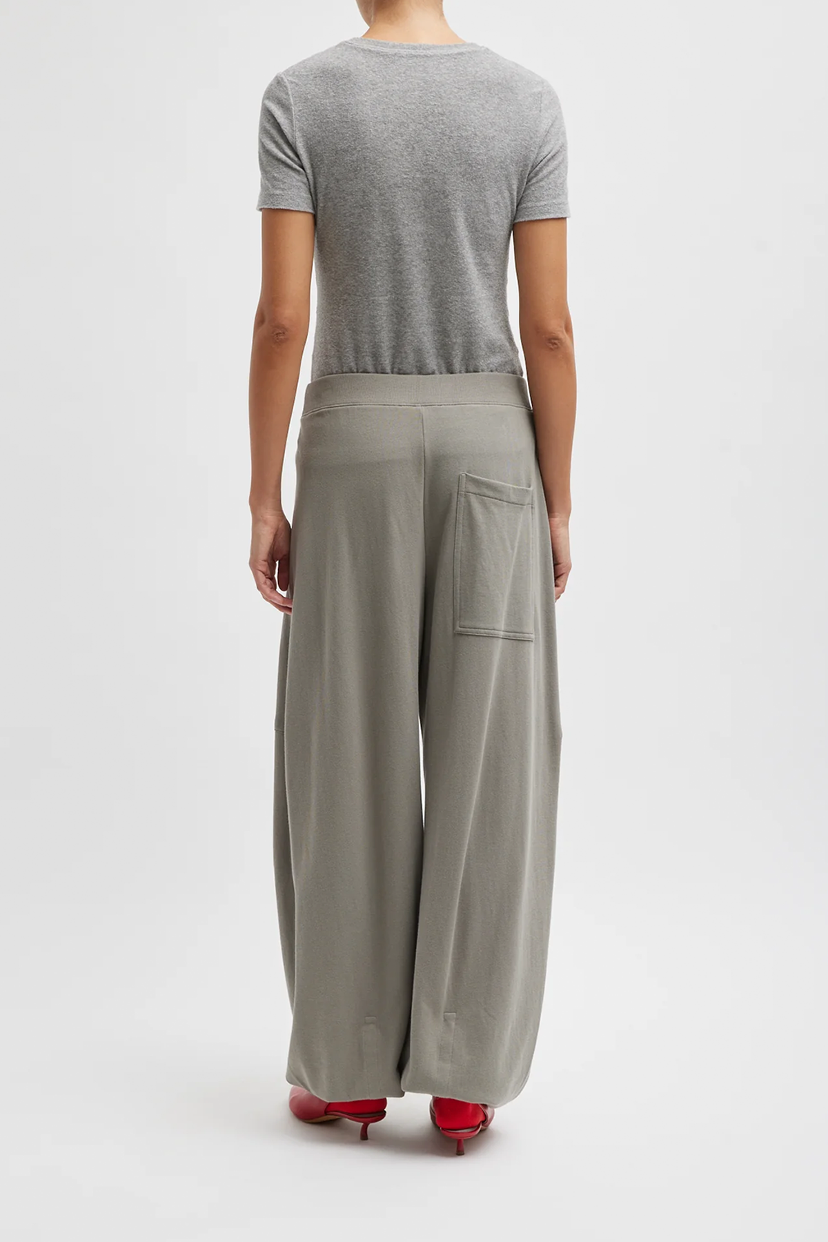 Tibi Light Weight Sweat-shirting Winslow Pant