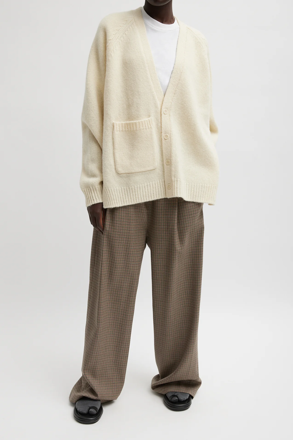 Tibi Thomas Menswear Check Marit Pullon Pant